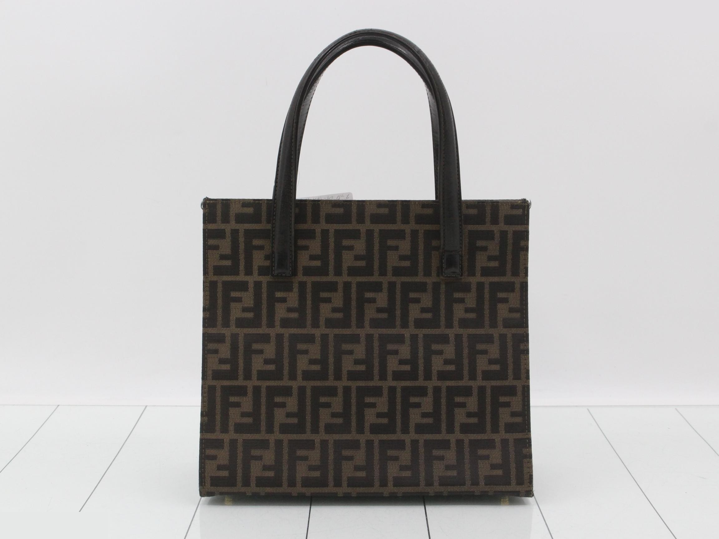 ZUCCA Leather x Canvas Handbag — view 2