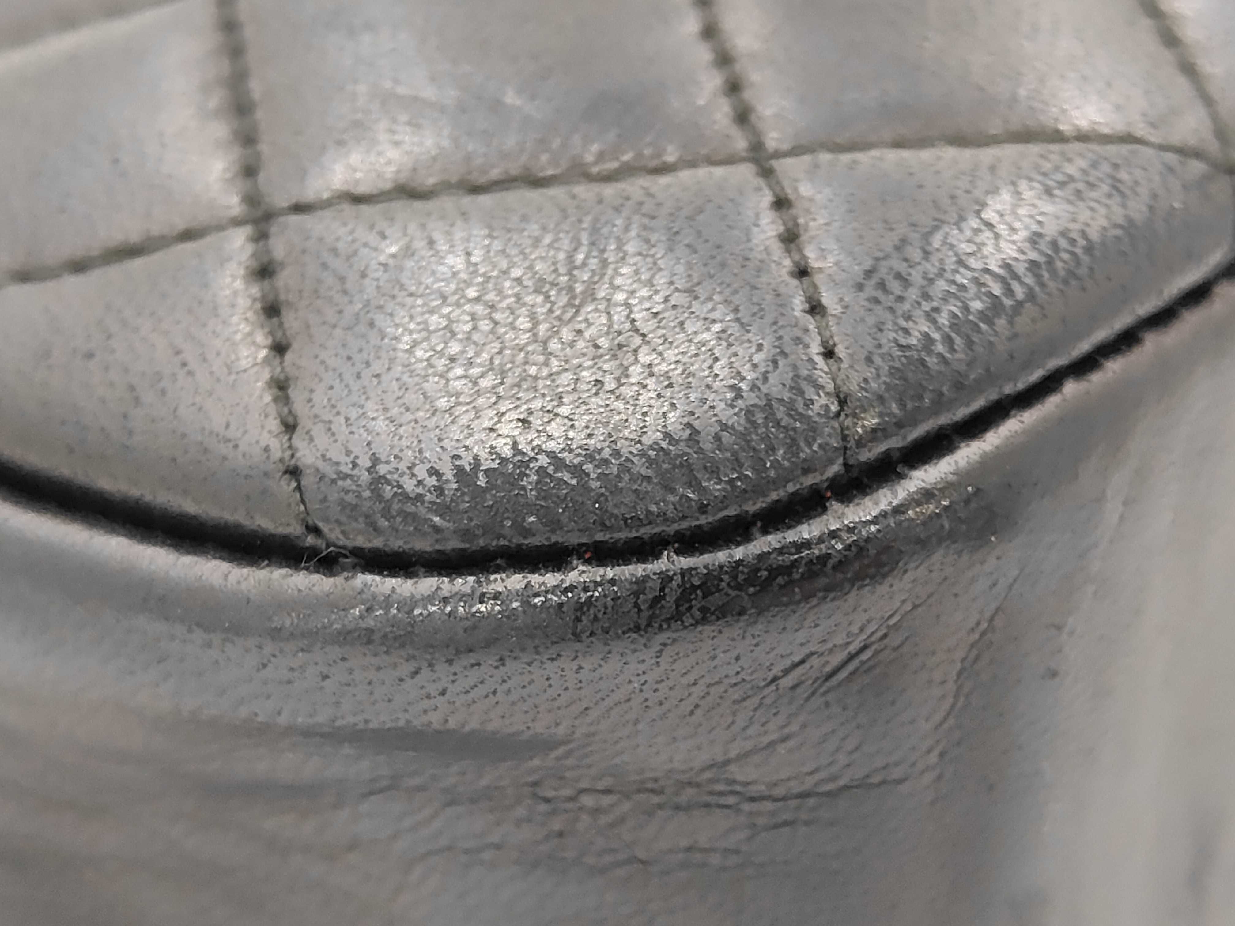 Coco Mark Lambskin Double Chain Shoulder Bag — view 6