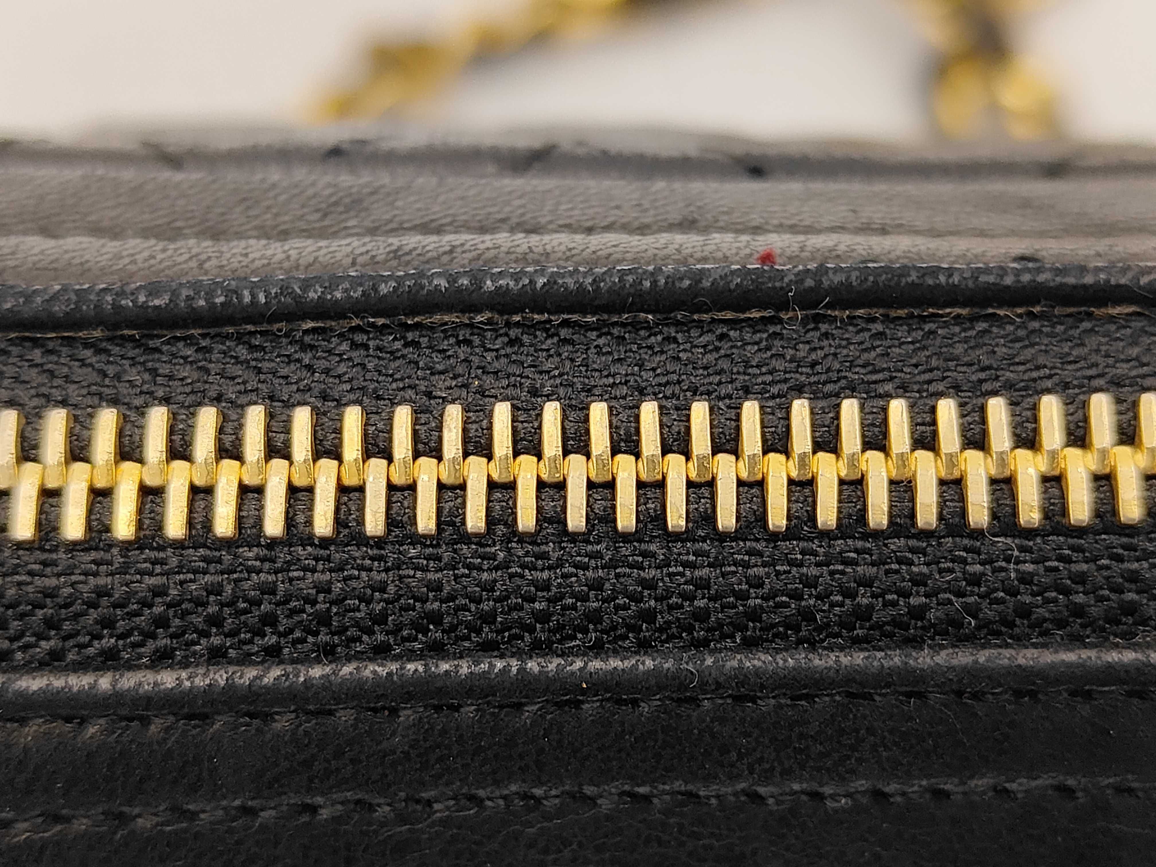 Coco Mark Lambskin Double Chain Shoulder Bag — view 7