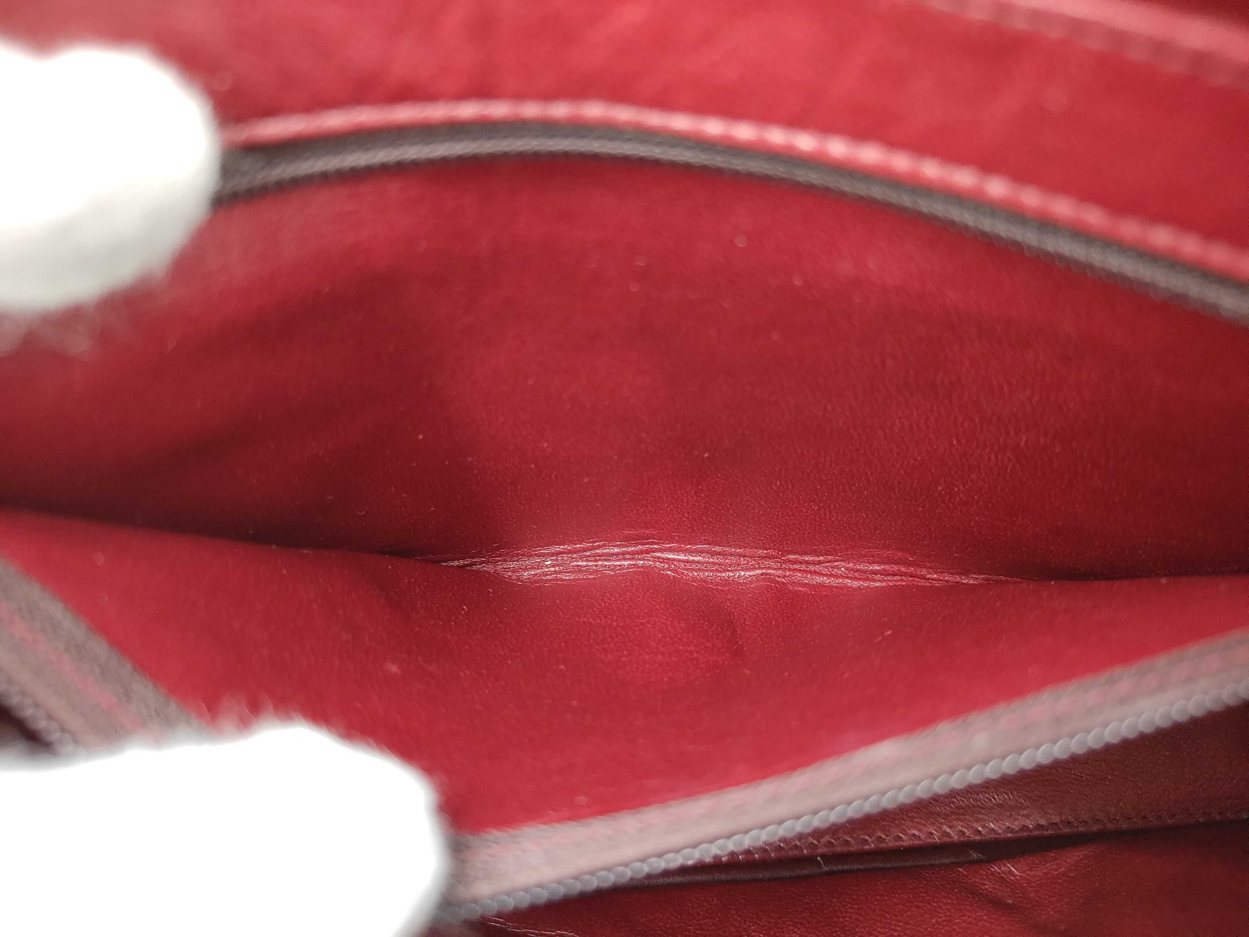 Coco Mark Lambskin Double Chain Shoulder Bag — view 10