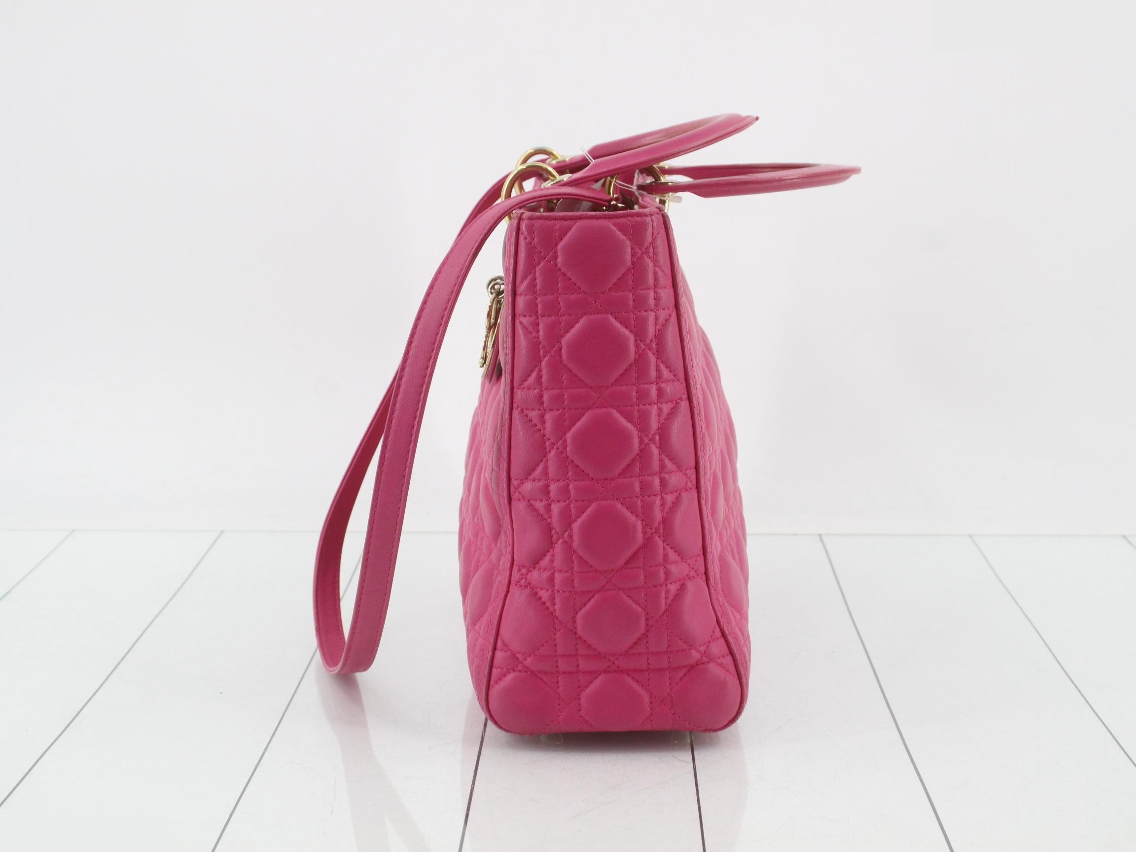 Lady Dior Lamb Pink 2-Way — view 3