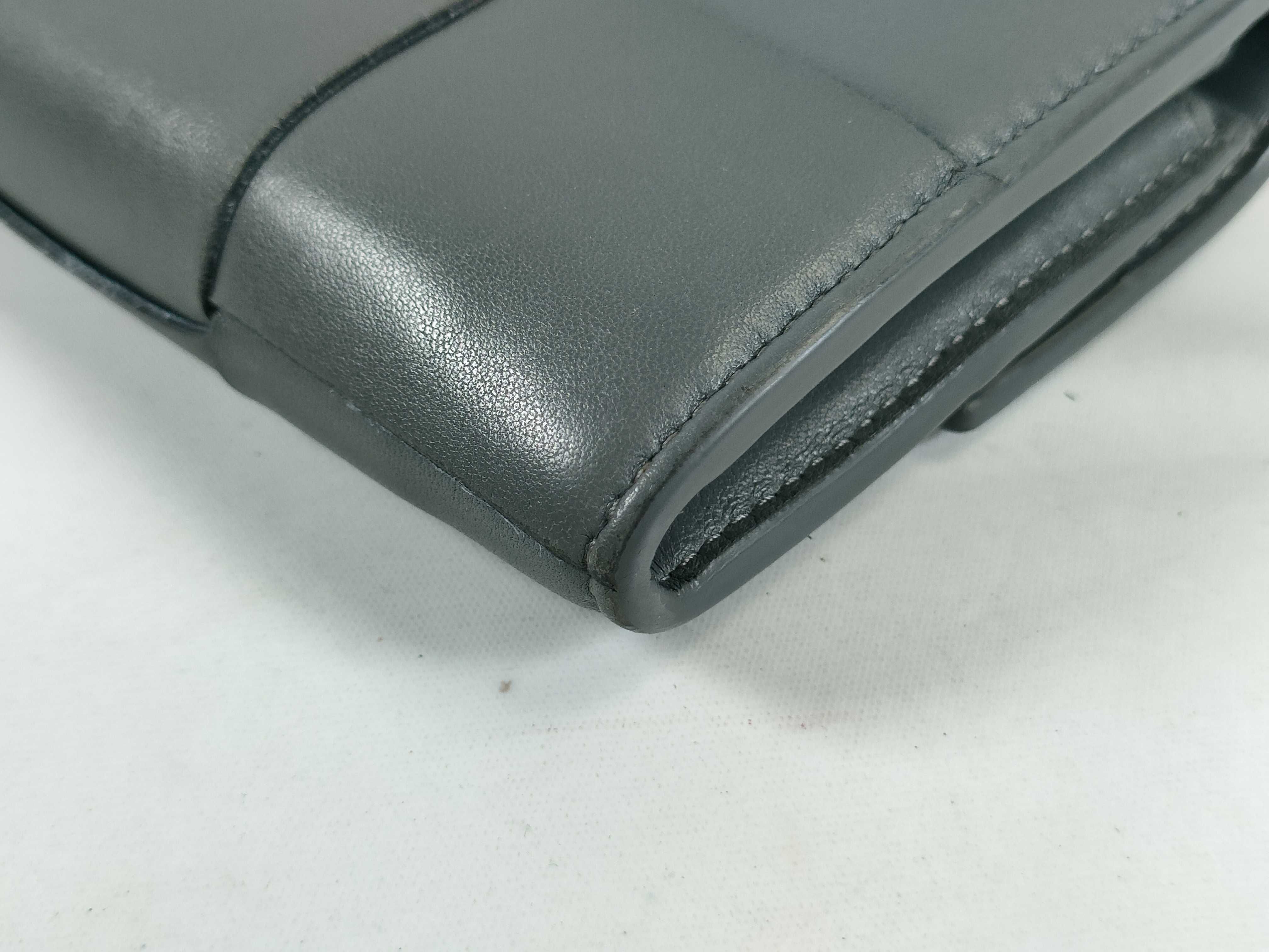 Intrecciato Maxi Intrecciato Cassette Gray Wallet — view 3