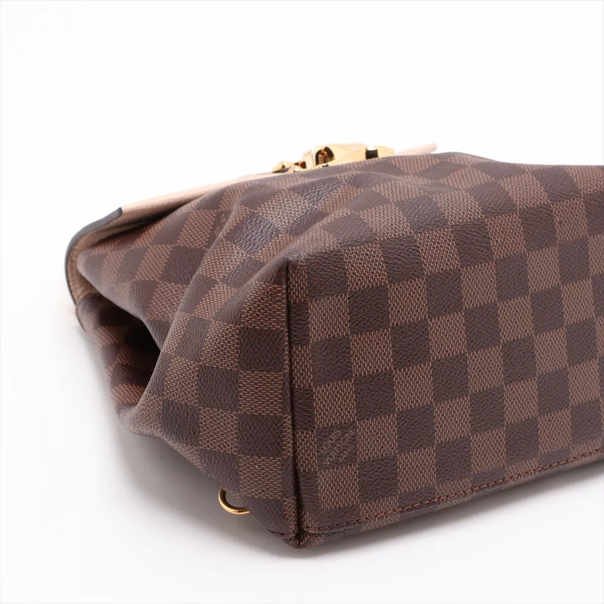 Damier Clapton Backpack N42259 SR2108 Brown x Beige — view 4