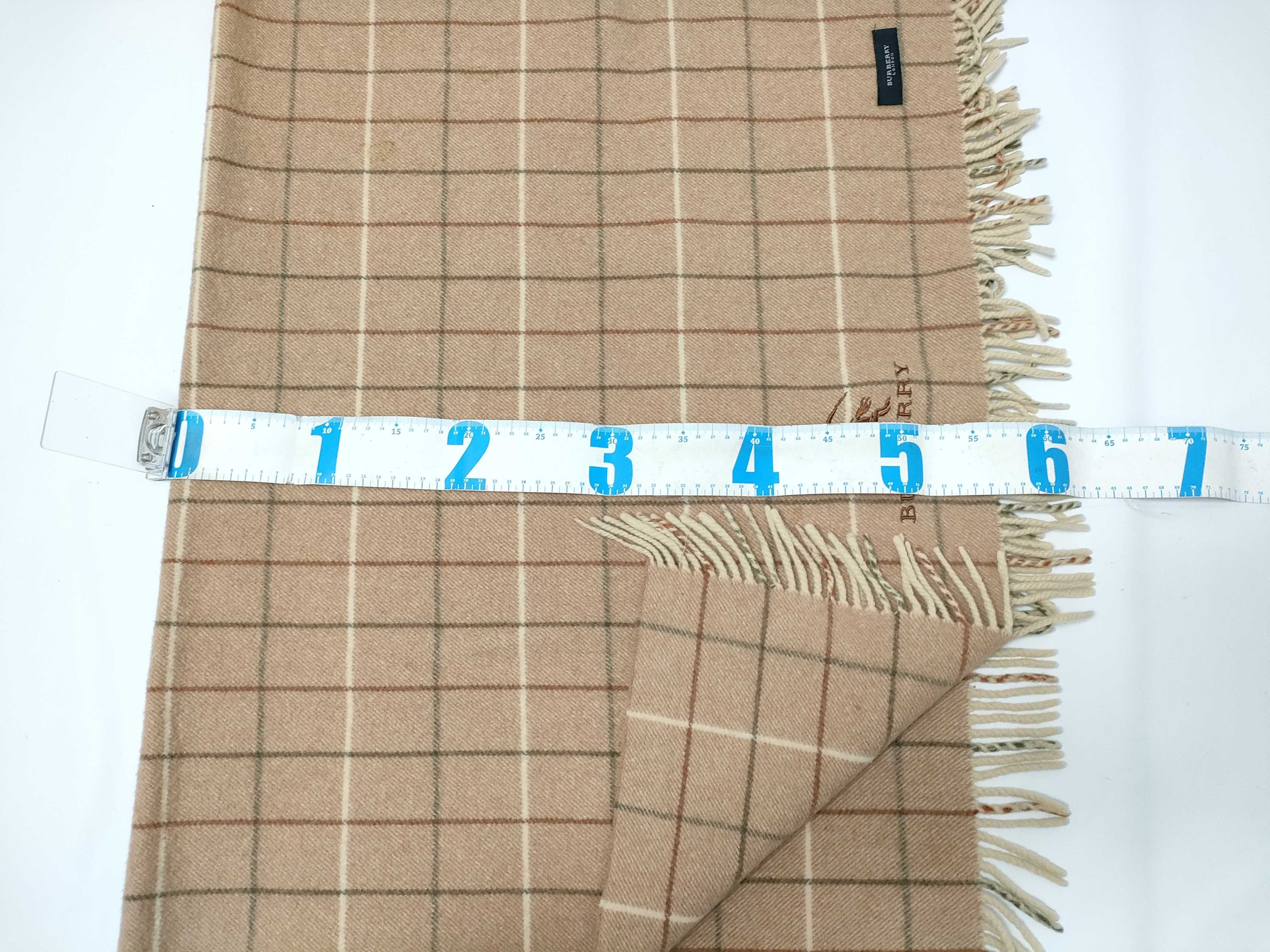 Nova Check Beige Shawl, Throw, and Other Accessories — view 9