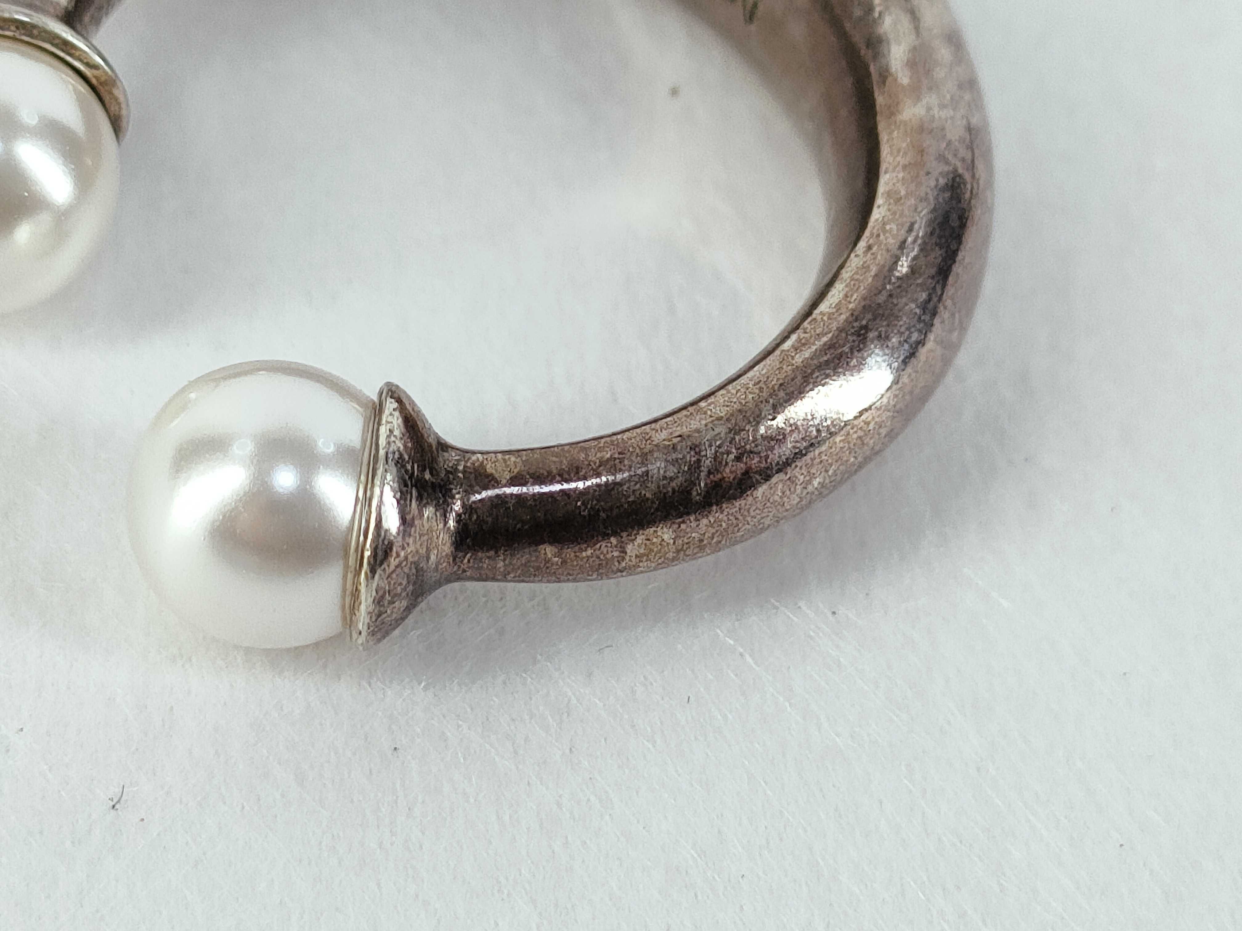 Tribal Pearl Ring, Size M — view 9
