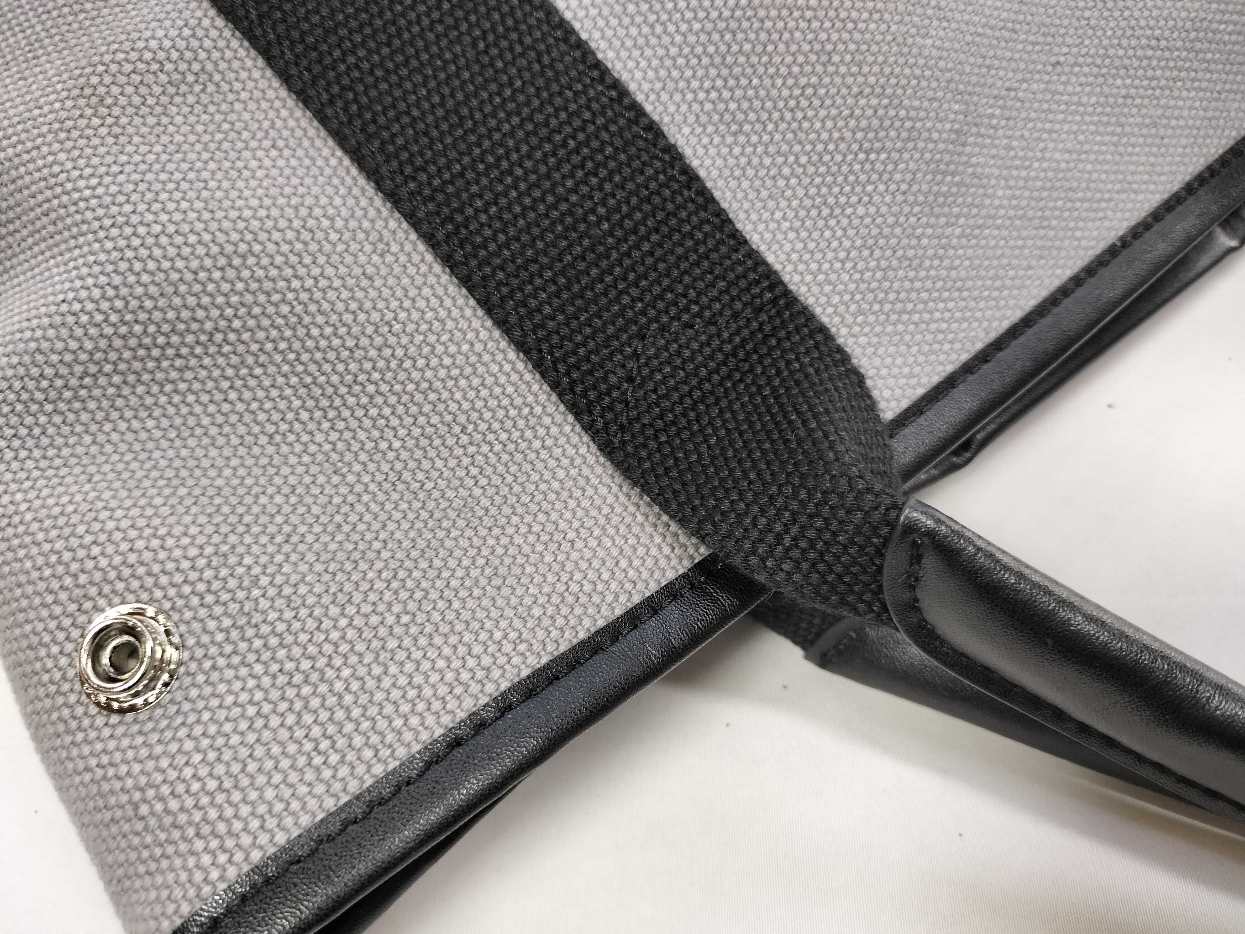 Canvas x Leather Tote Bag 459744 — view 5