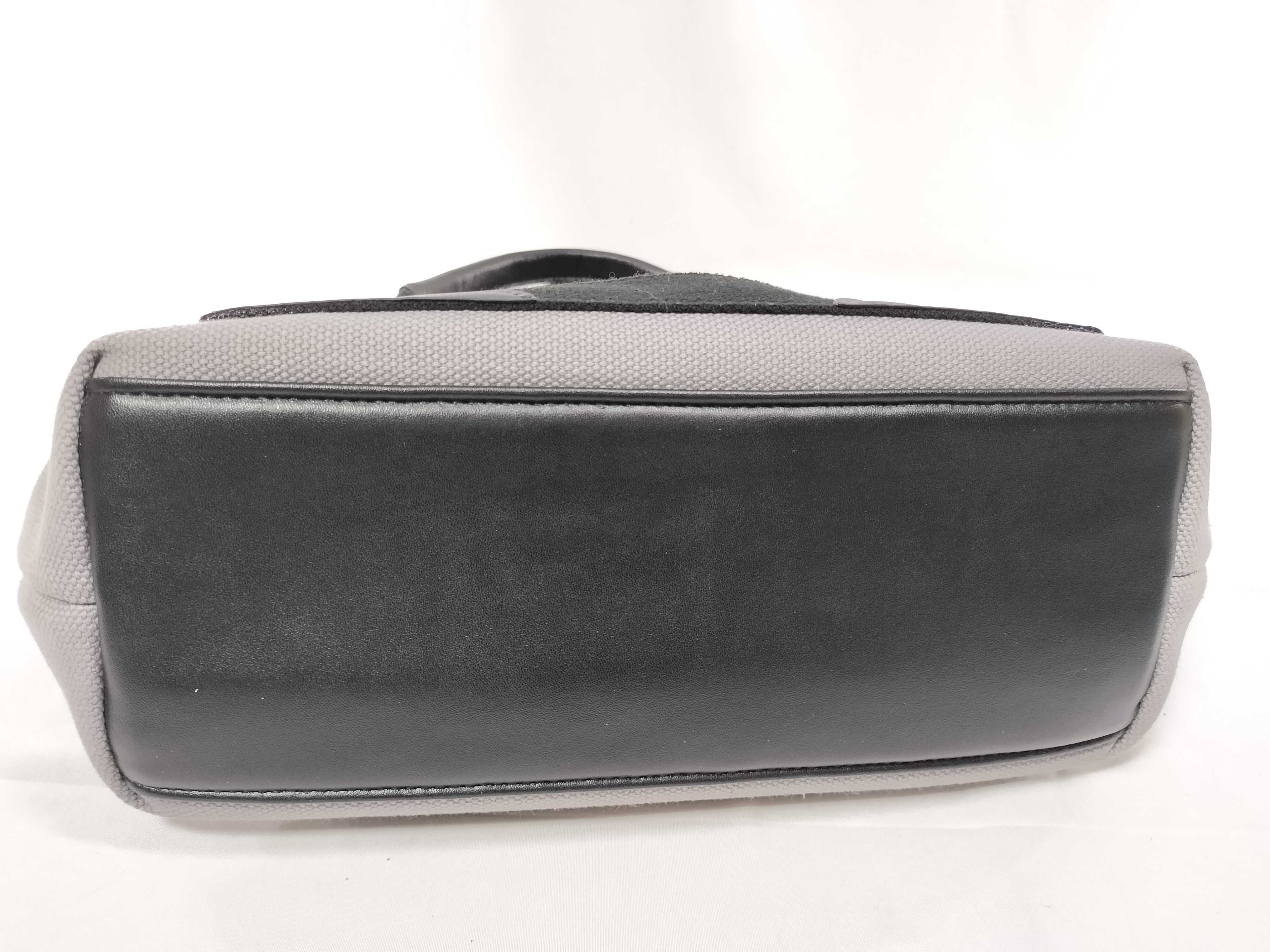 Canvas x Leather Tote Bag 459744 — view 7