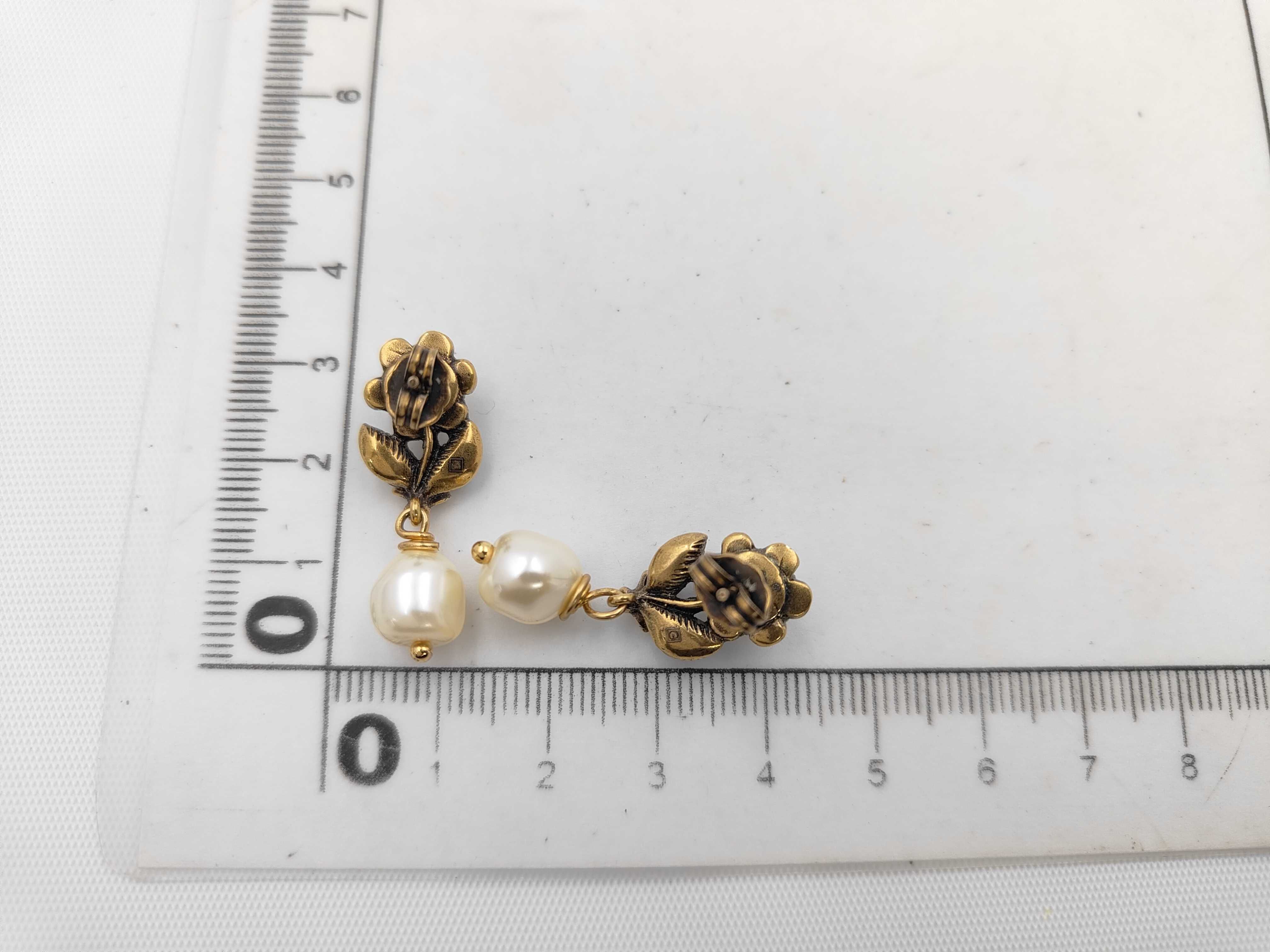 pearl earrings — view 7