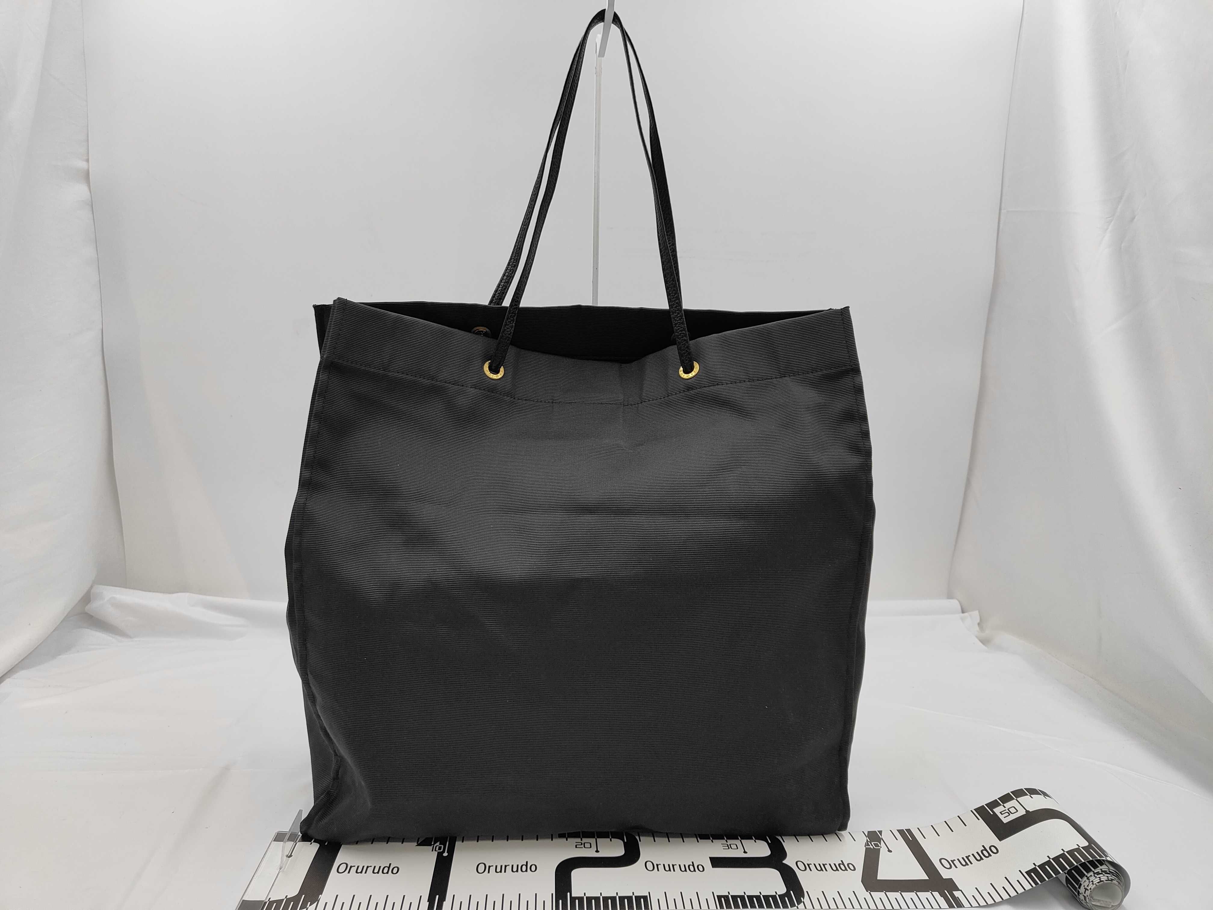 Black Large Tote Bag — view 2