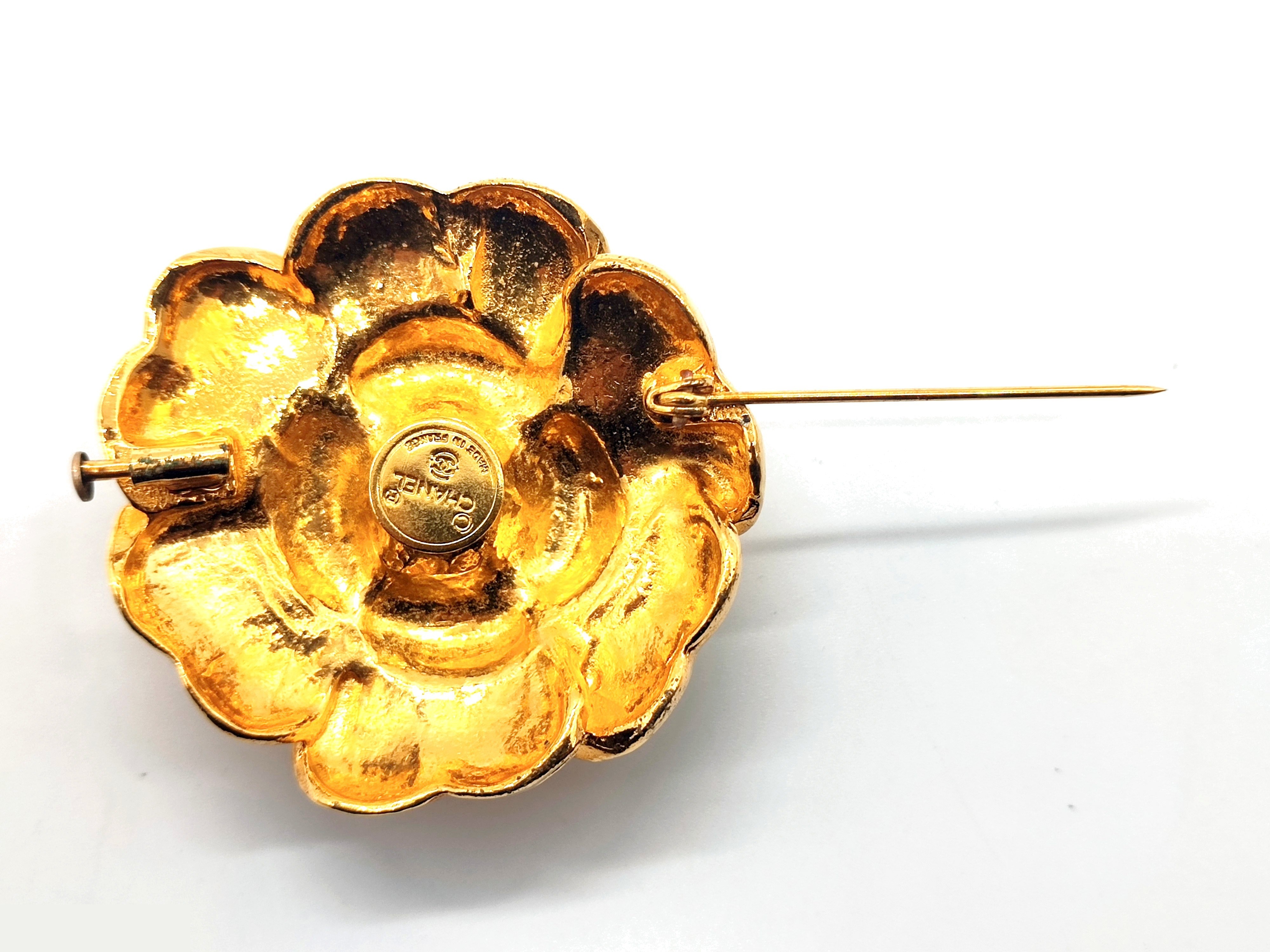 Camellia brooch — view 4