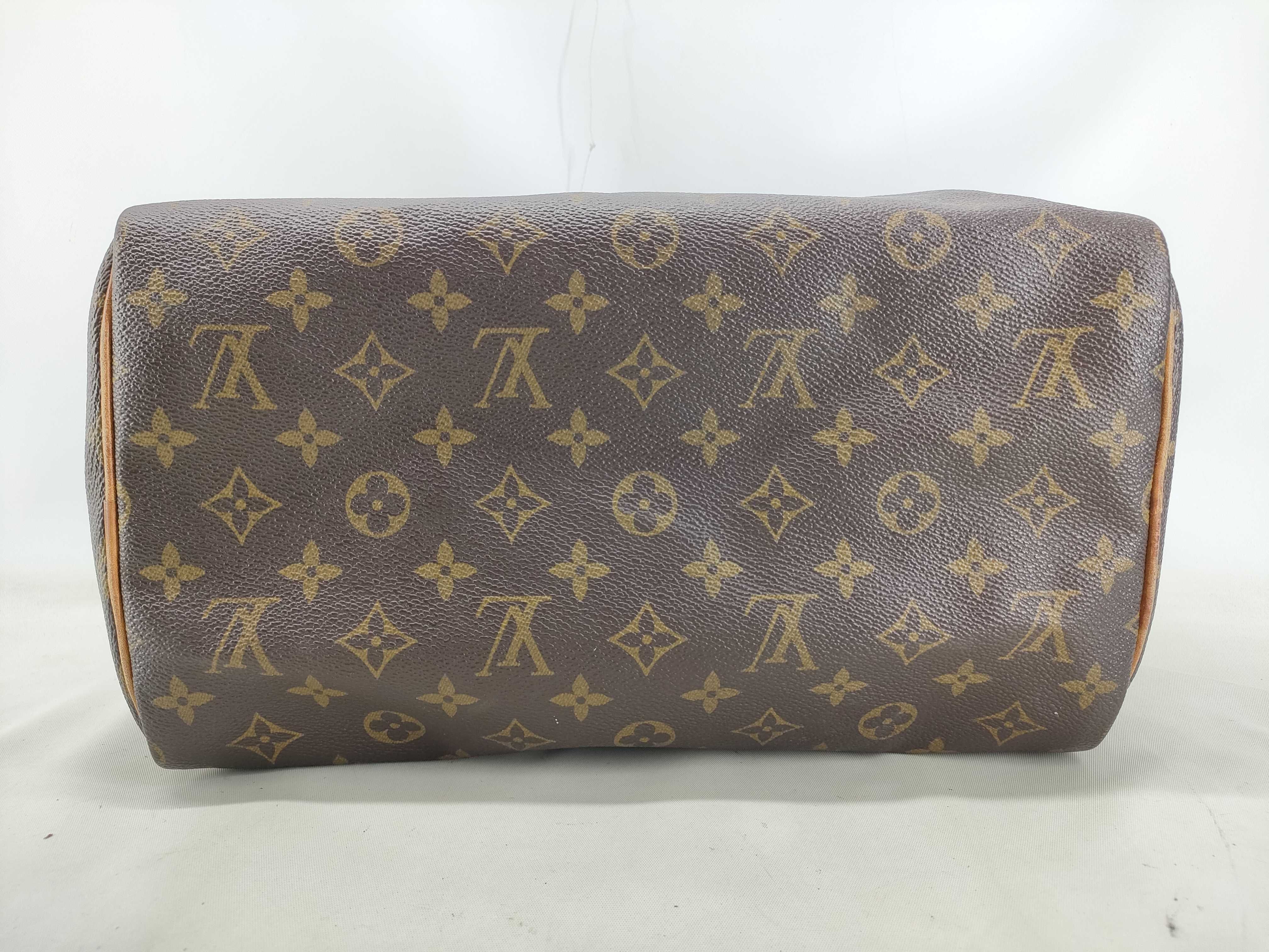 Monogram Louis Vuitton Speedy 30 Boston Bag — view 3