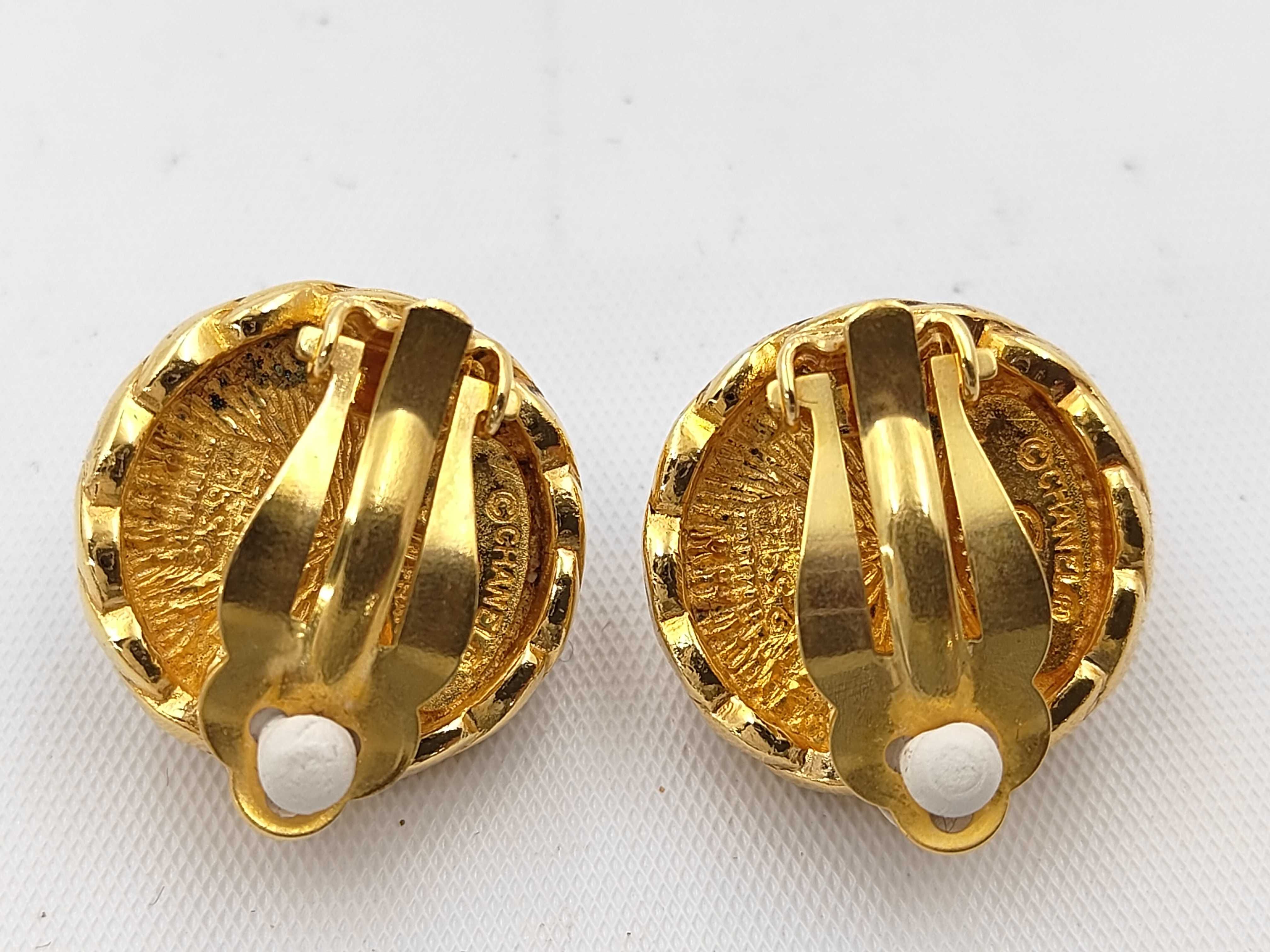 Vintage Faux Pearl Earrings — view 2