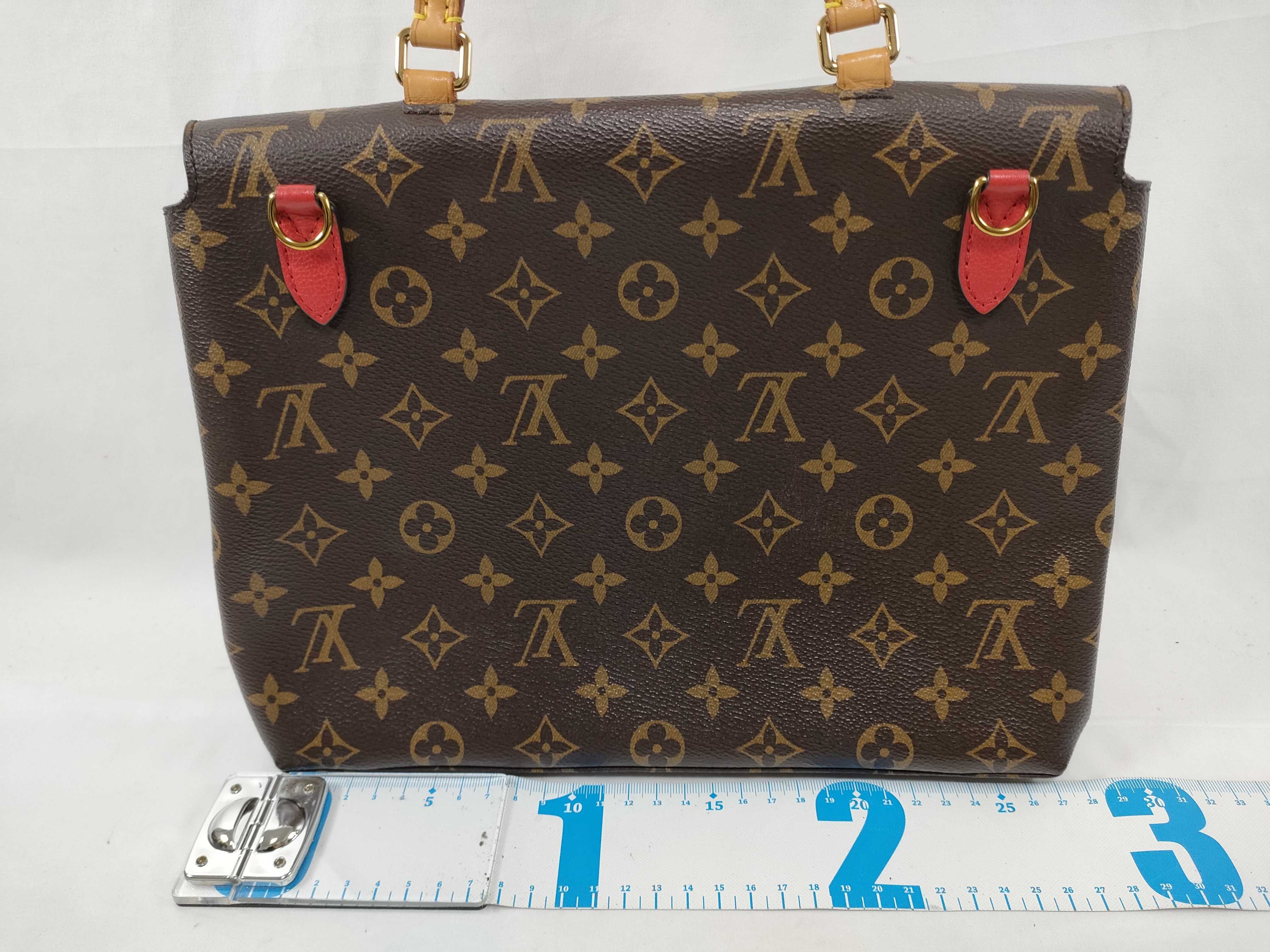 Monogram Vuitton Handbag Marignan Coquelicot Handbag — view 2