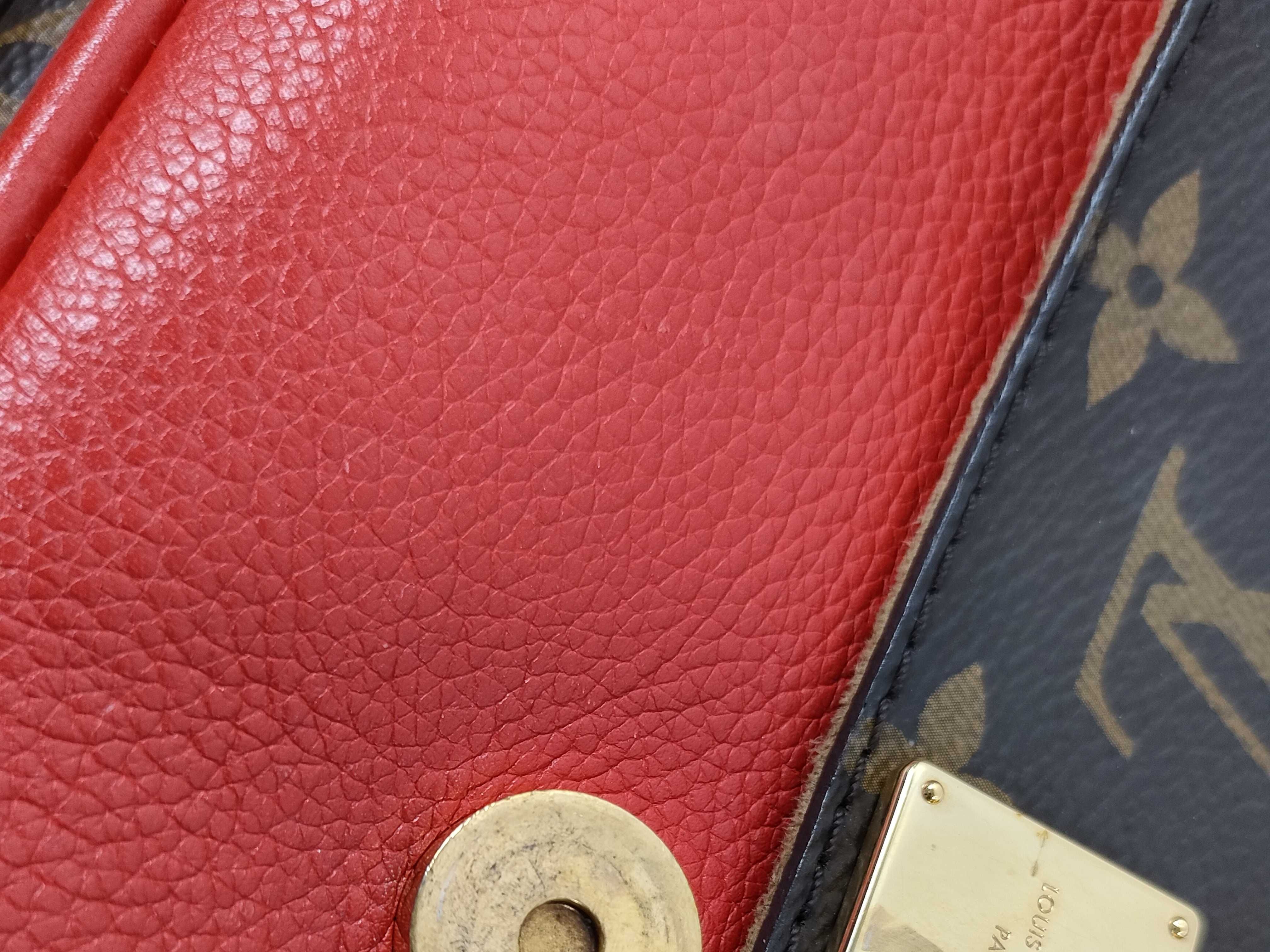Monogram Vuitton Handbag Marignan Coquelicot Handbag — view 12