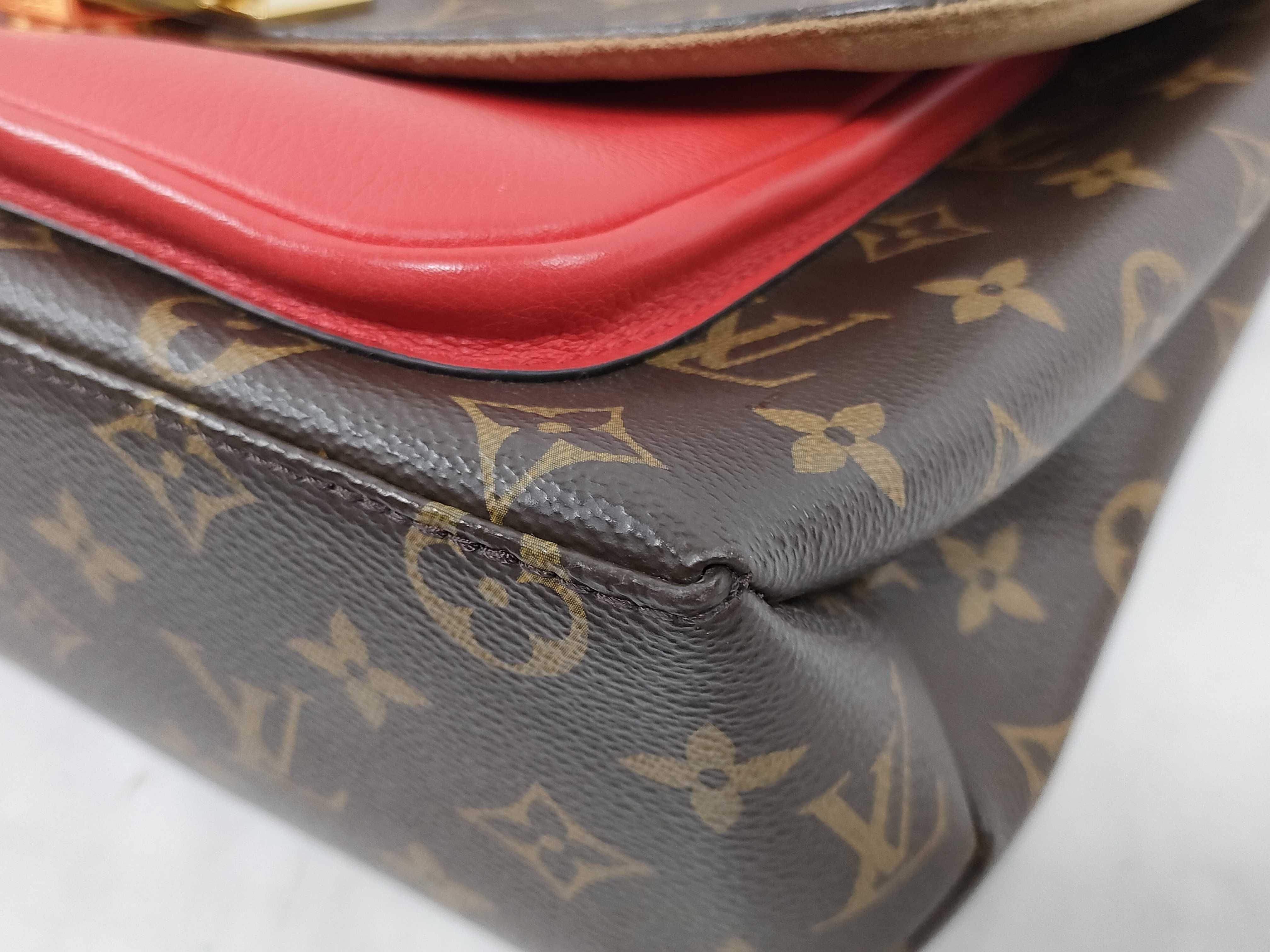Monogram Vuitton Handbag Marignan Coquelicot Handbag — view 6