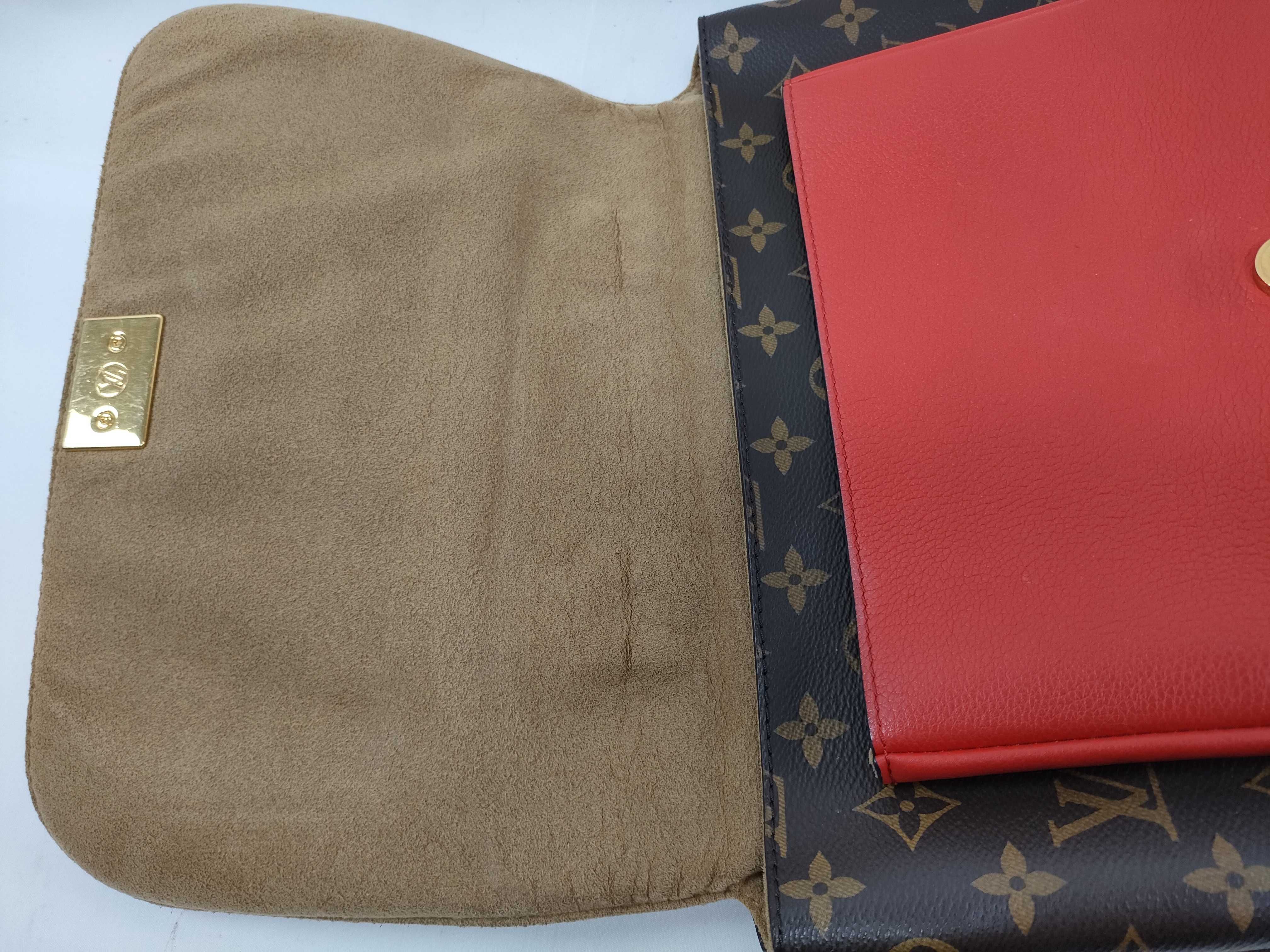 Monogram Vuitton Handbag Marignan Coquelicot Handbag — view 7