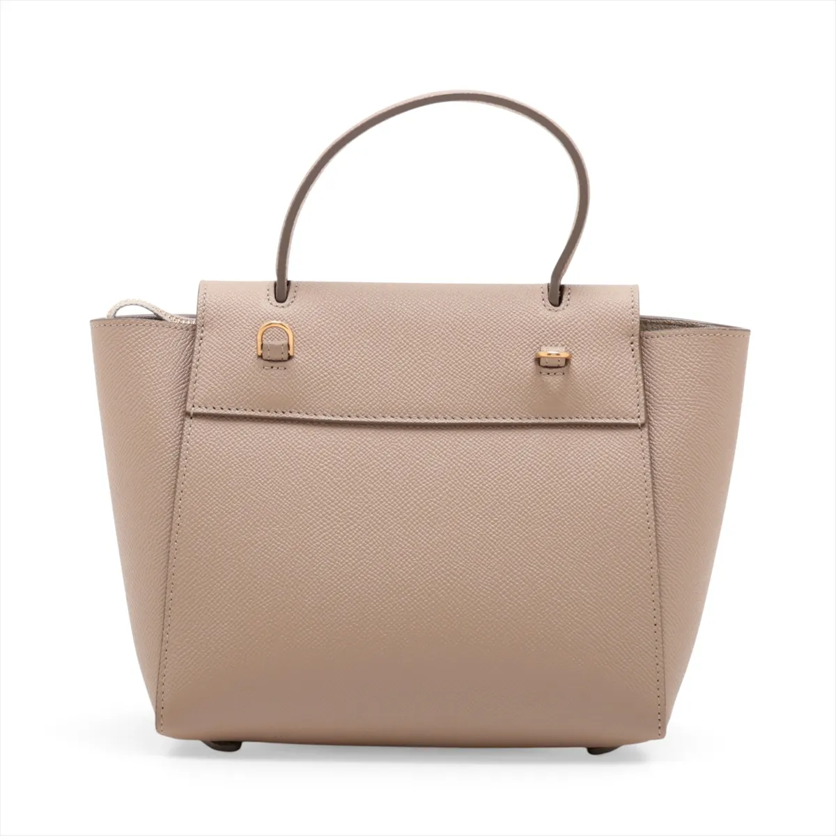 Belt Bag Nano Leather 2-Way Handbag Beige — view 2