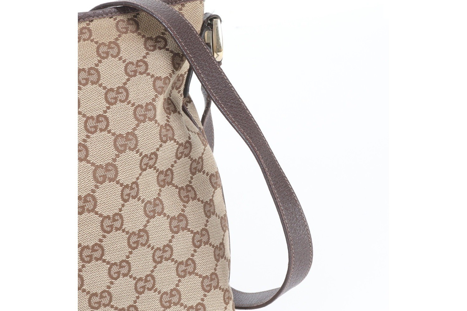GG Canvas Abbey 131326 Leather Shoulder Bag — view 2