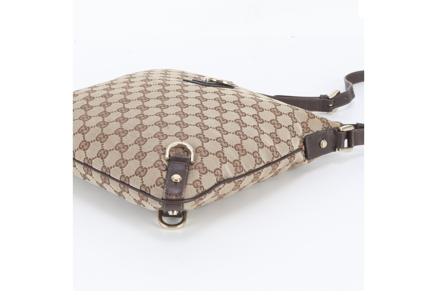 GG Canvas Abbey 131326 Leather Shoulder Bag — view 4
