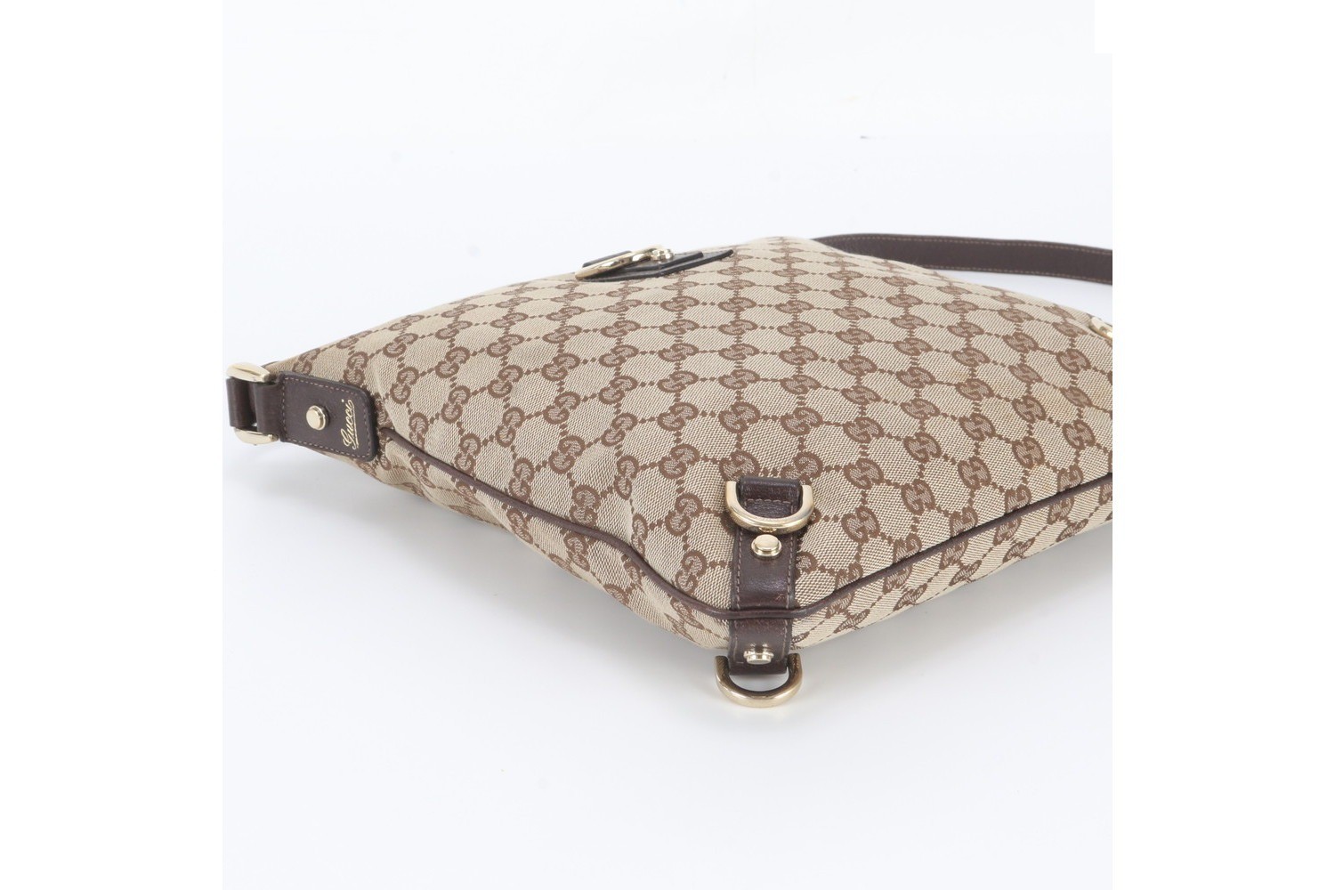 GG Canvas Abbey 131326 Leather Shoulder Bag — view 5
