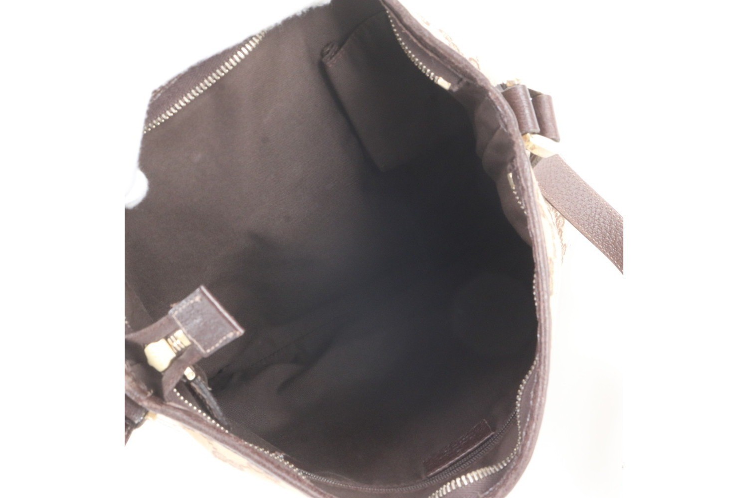 GG Canvas Abbey 131326 Leather Shoulder Bag — view 7