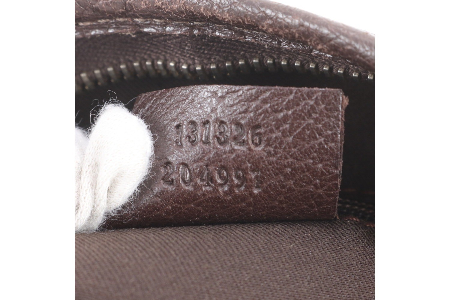 GG Canvas Abbey 131326 Leather Shoulder Bag — view 9