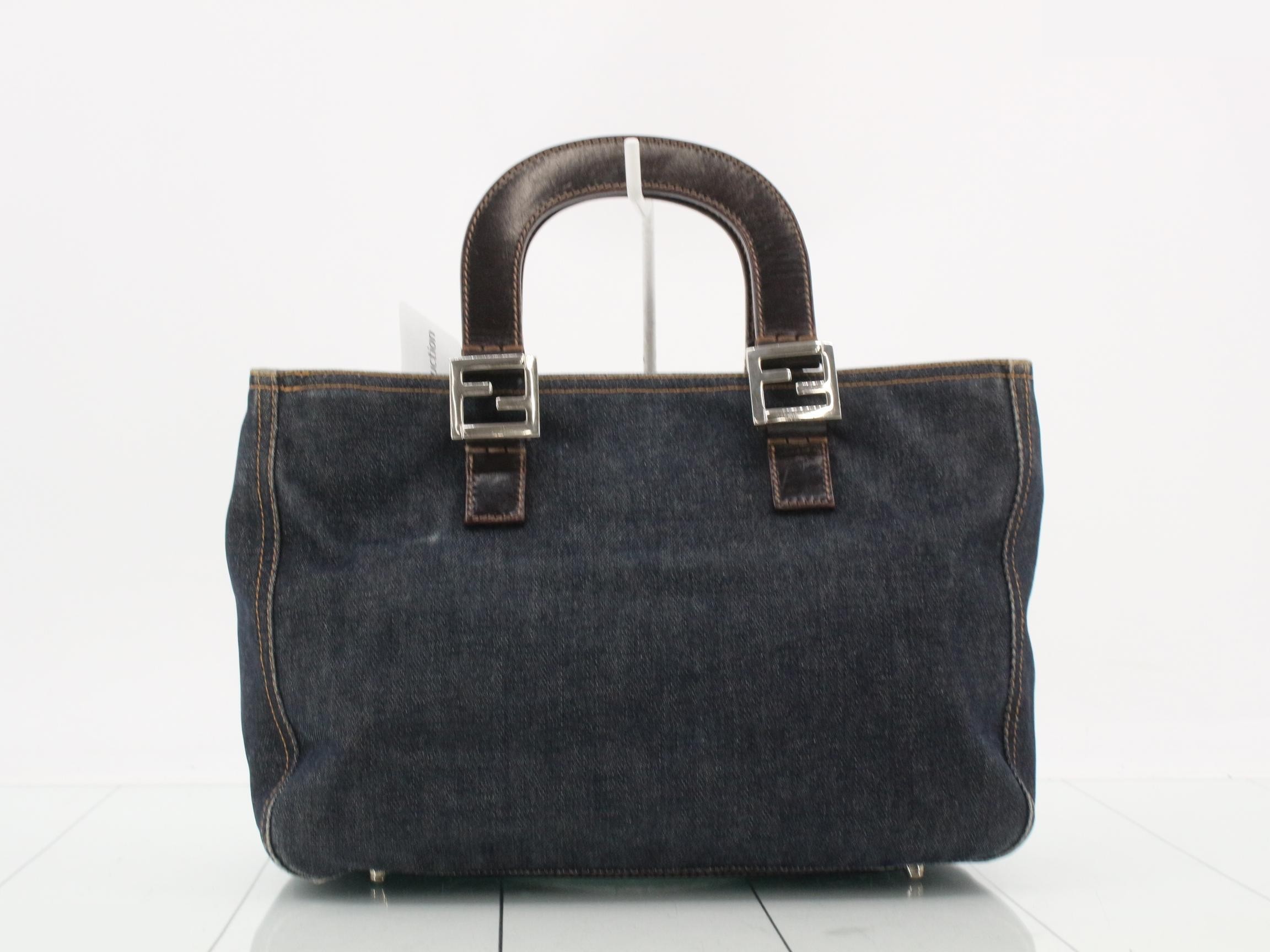 Denim tote bag — view 2