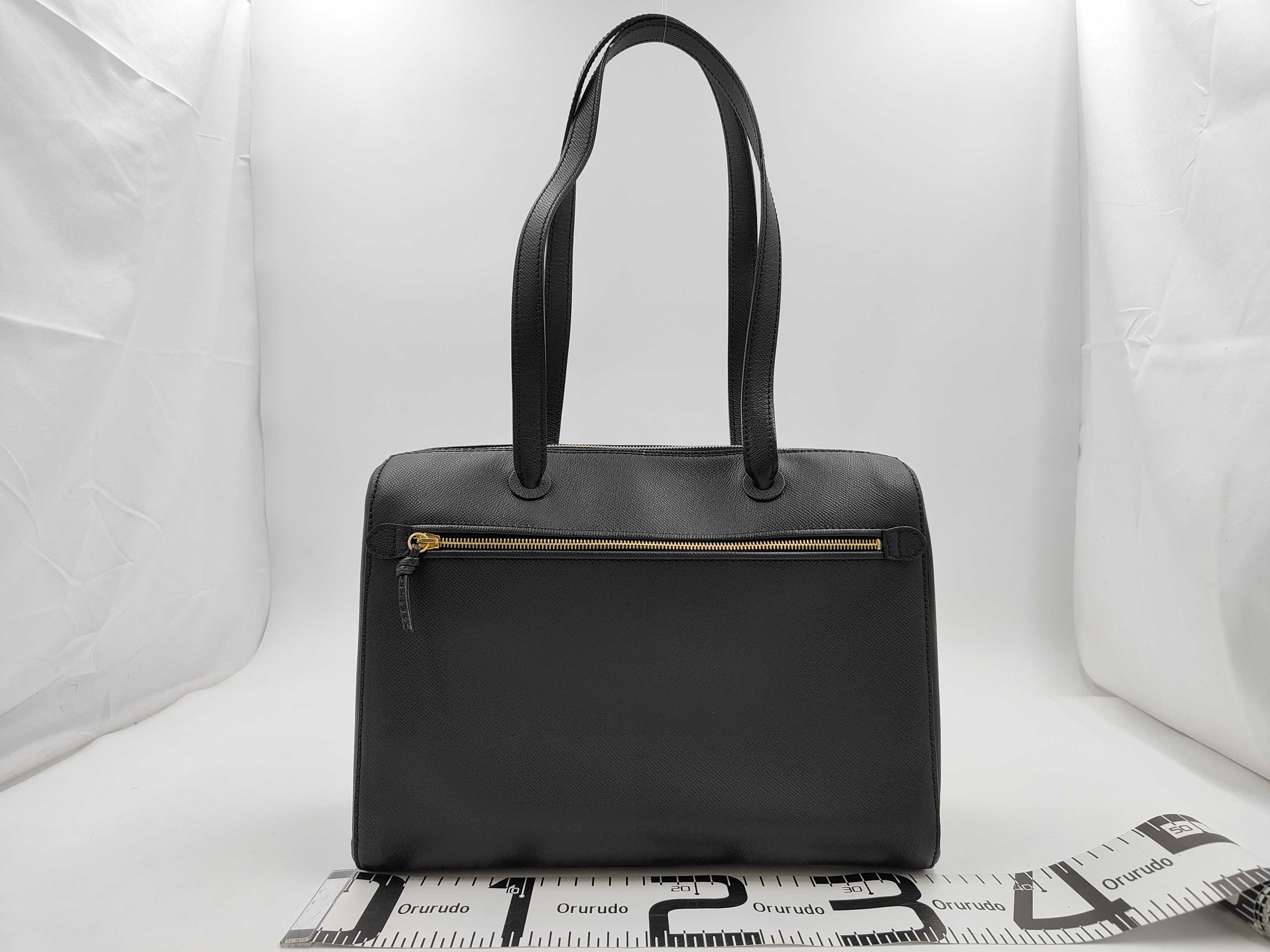 Leather Shoulder Bag Tote Bag Black 5625775 Tote Bag — view 2