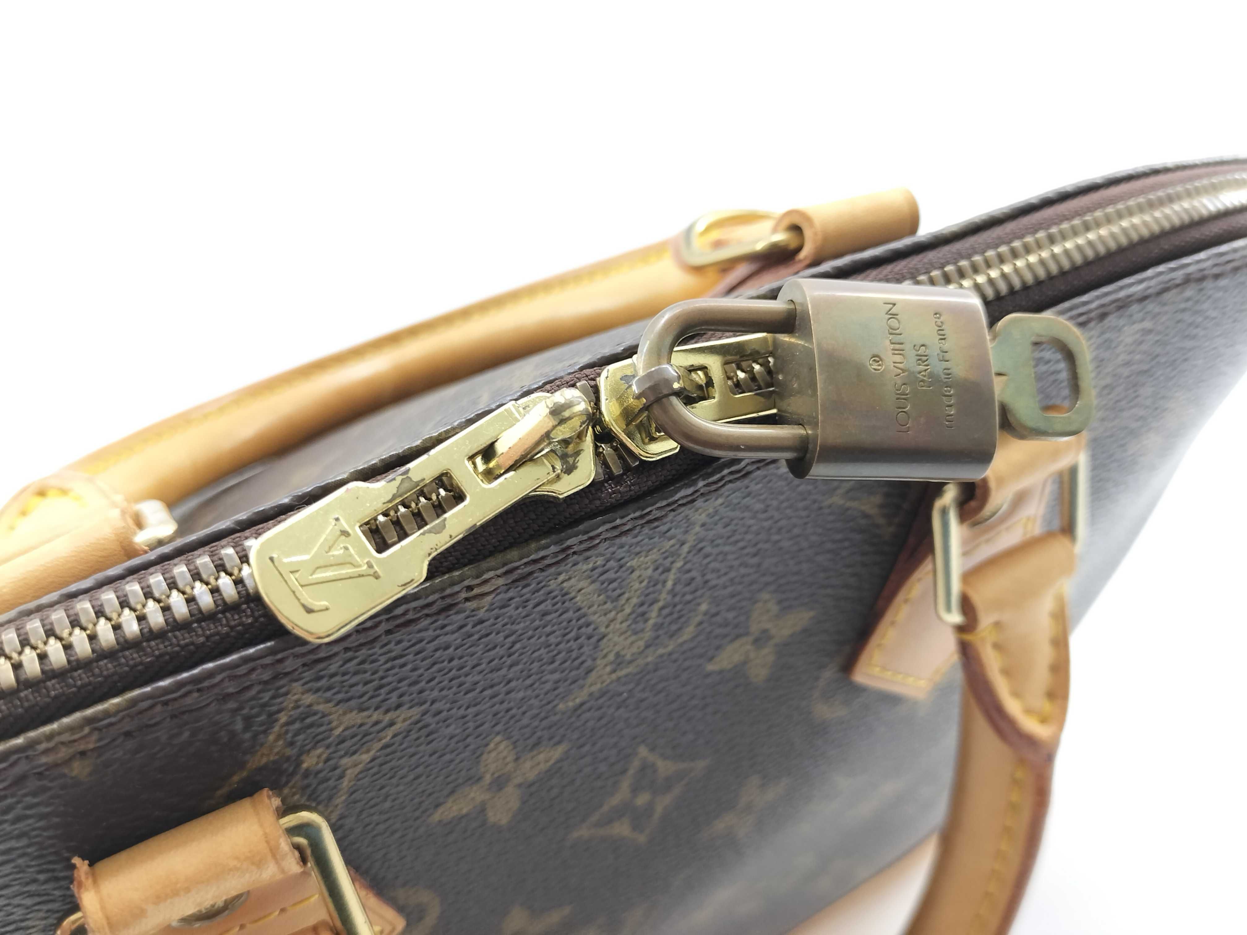 Monogram Alma PM Handbag Brown M15530 TH0978 Handbag — view 12