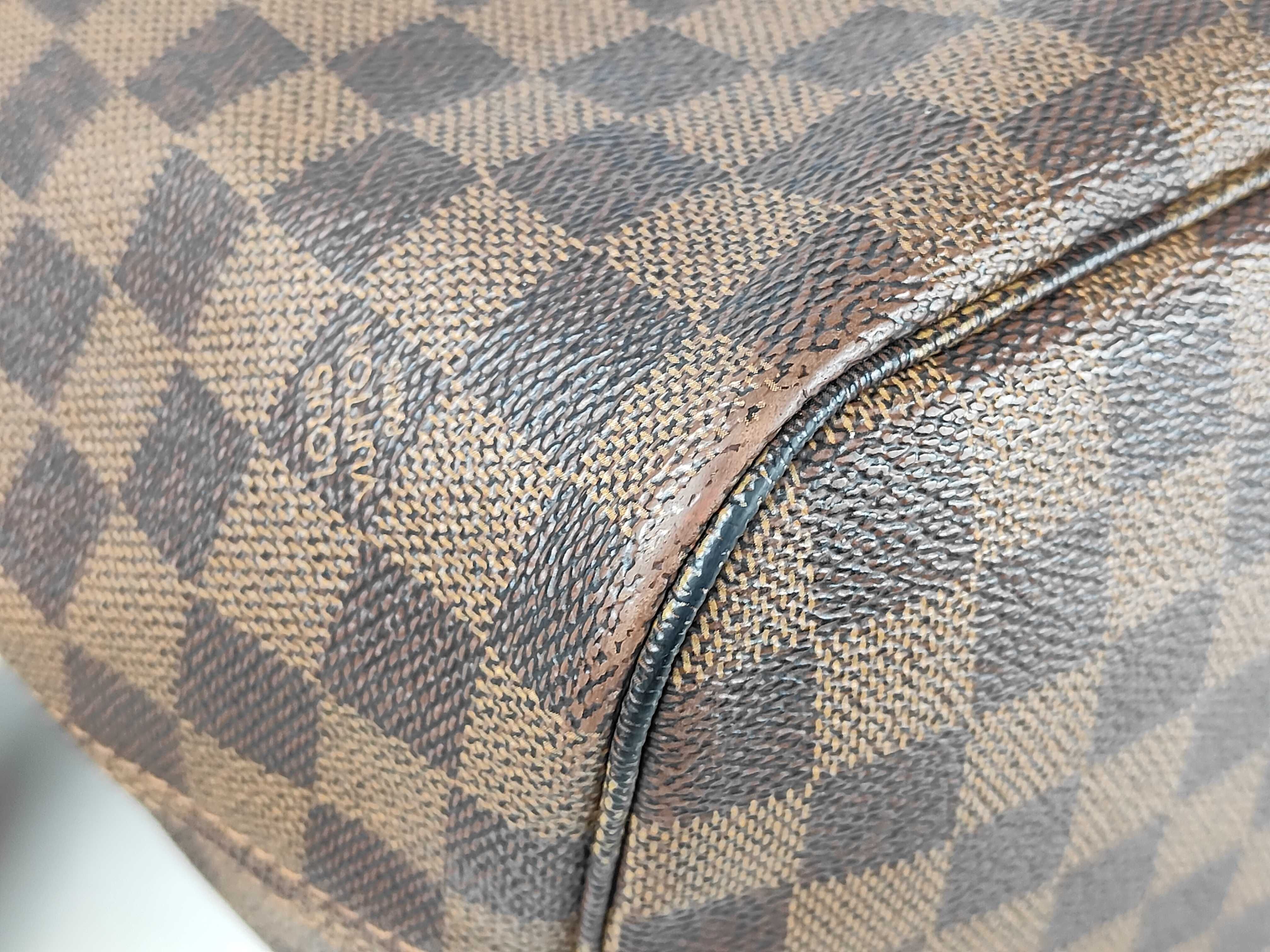 Damier N51105 Neverfull MM Tote Bag — view 8