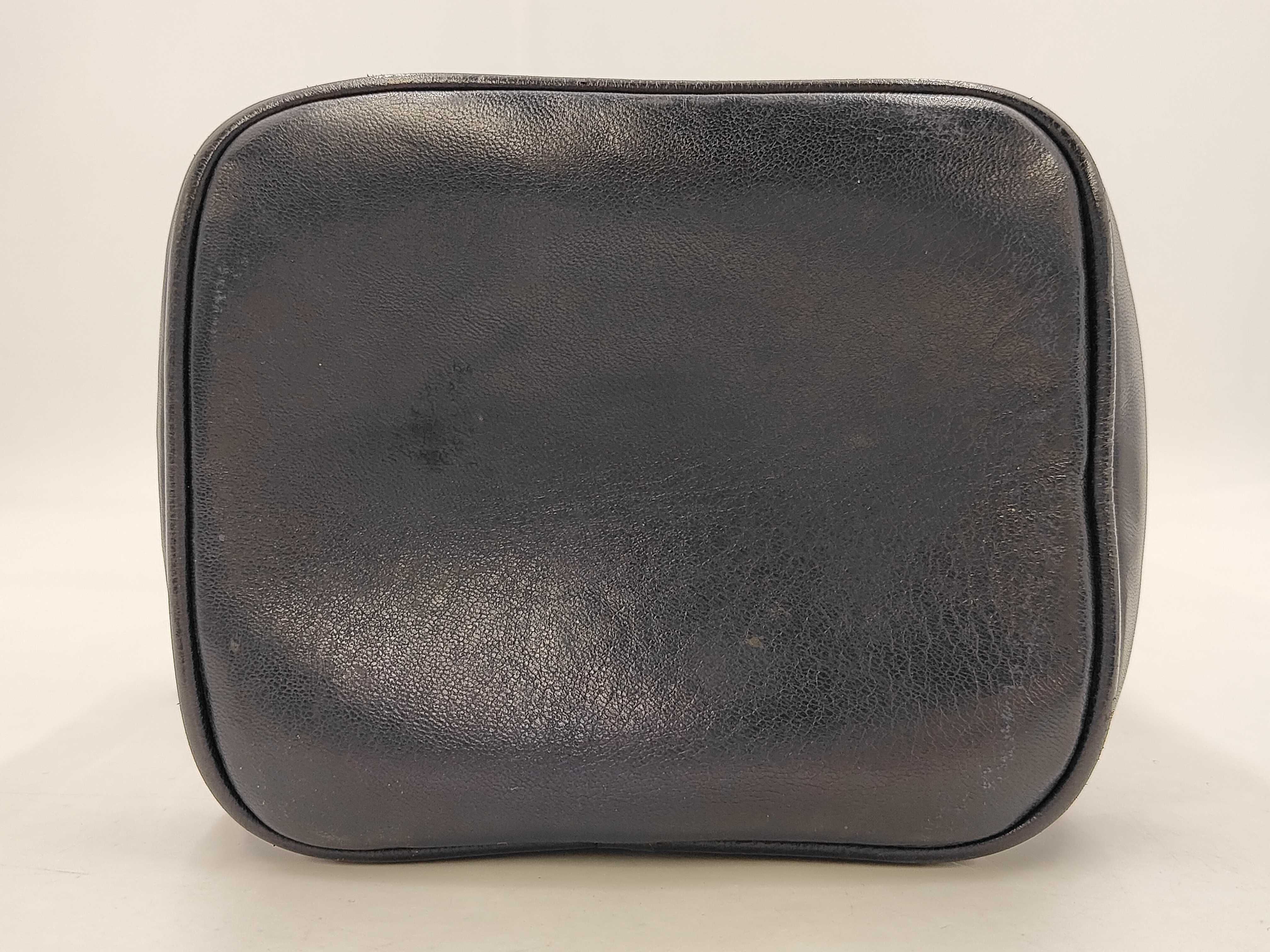 Clear Vanity Case, Navy Handbag — view 7
