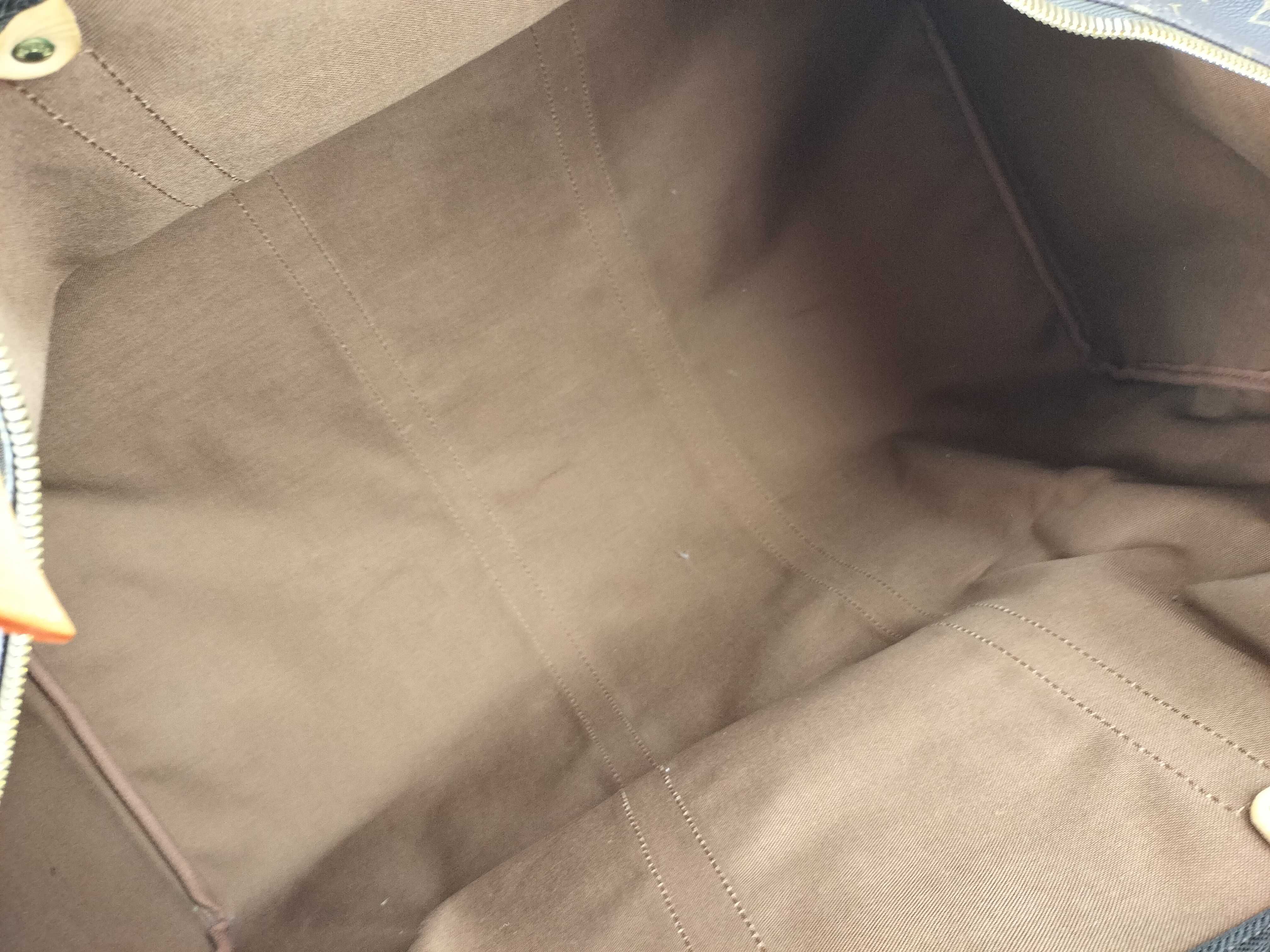 Monogram Louis Vuitton Keepall Boston Bag — view 11