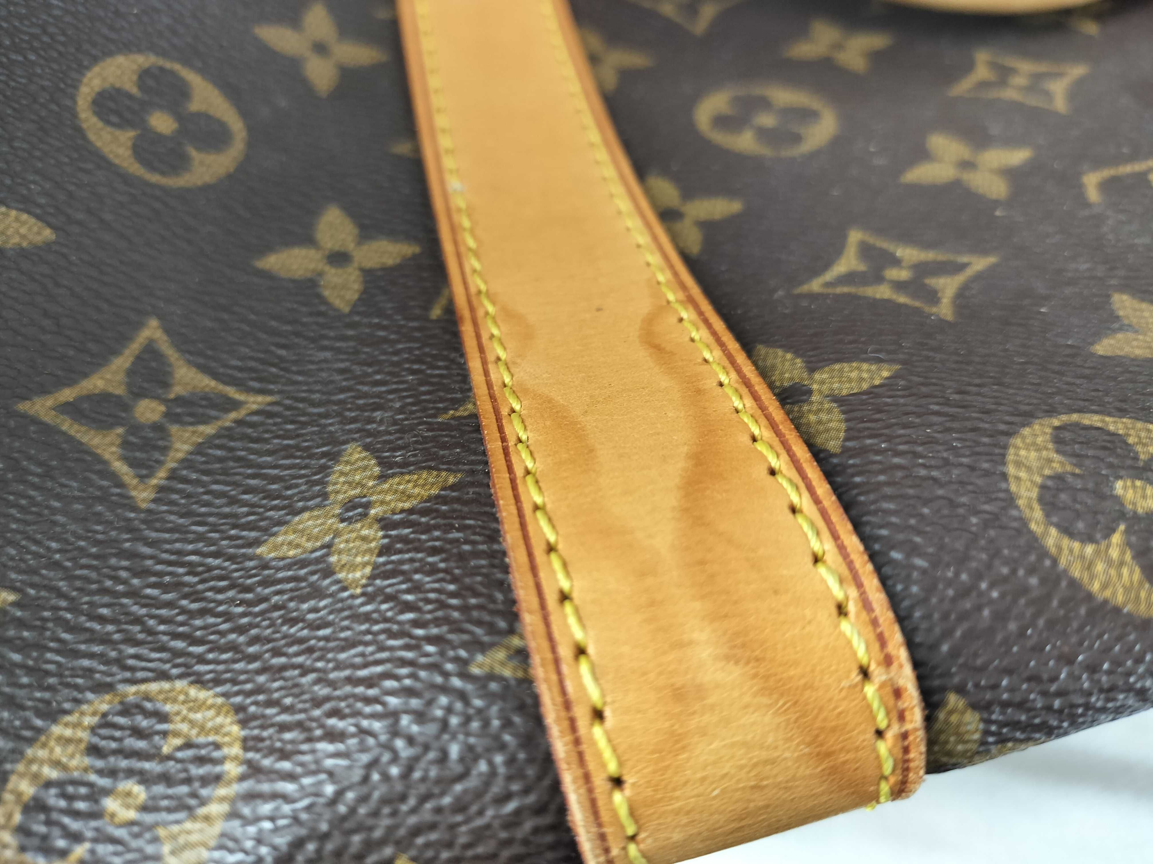 Monogram Louis Vuitton Keepall Boston Bag — view 14