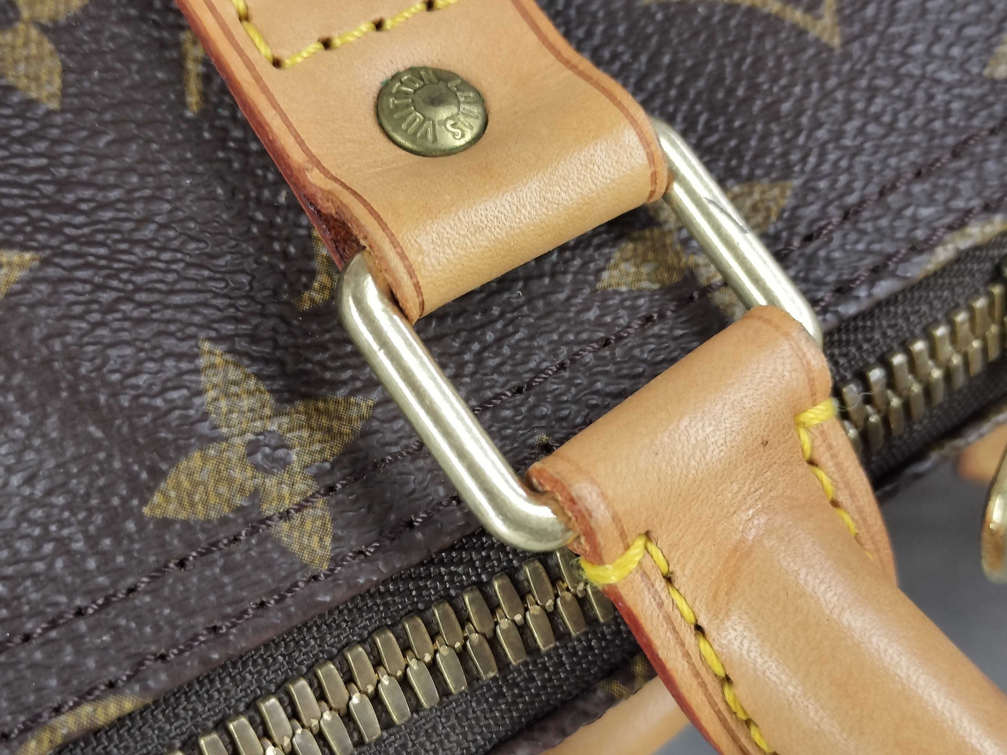 Monogram Louis Vuitton Keepall Boston Bag — view 6