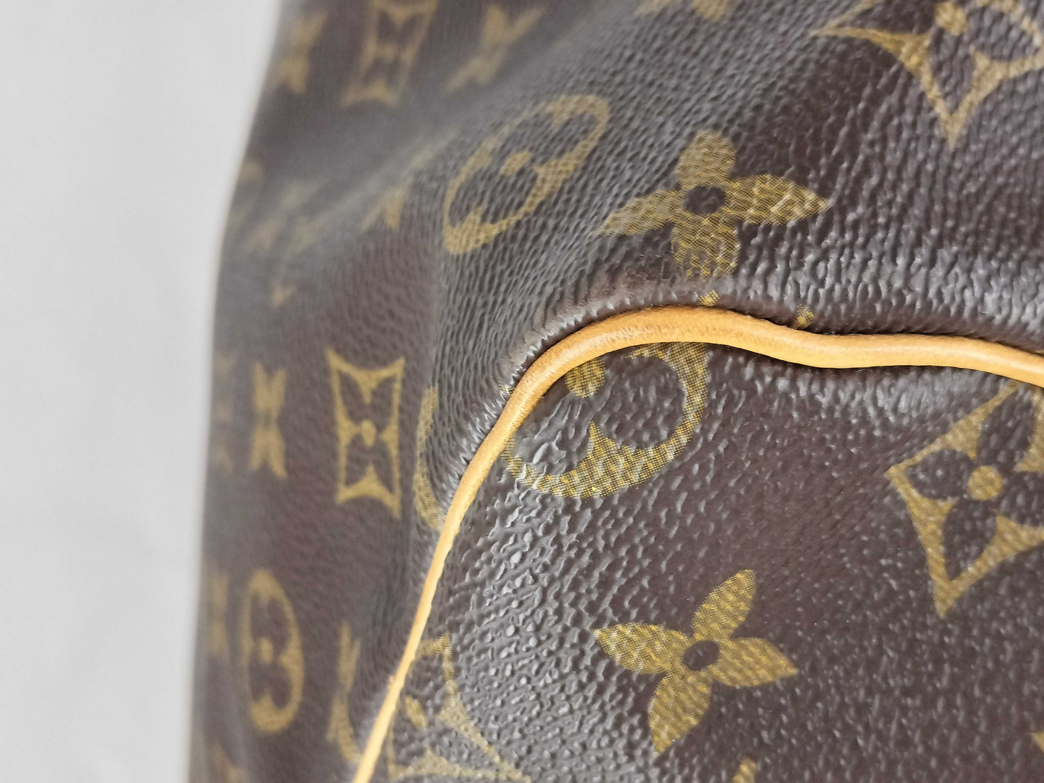 Monogram Louis Vuitton Keepall Boston Bag — view 8