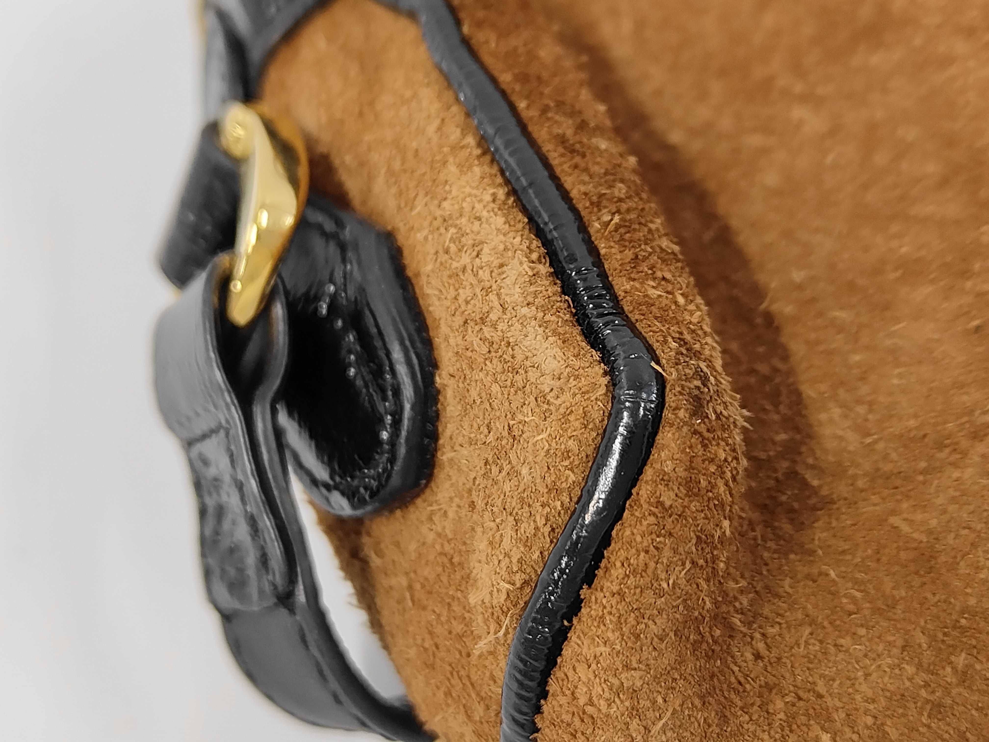Ophidia Sherry Line Suede Shoulder Bag — view 4