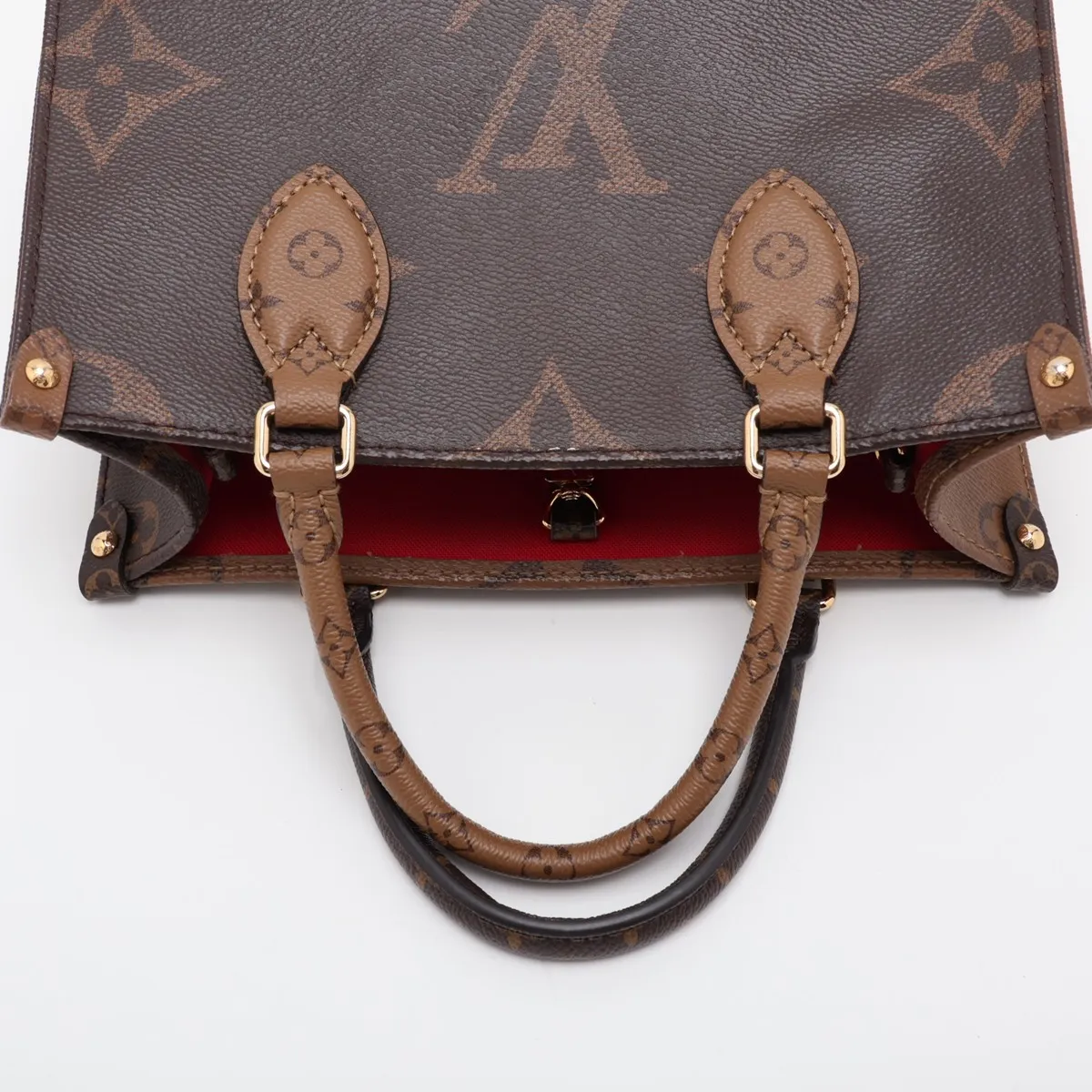 Monogram Giant Reverse OnTheGo PM M46373 Brown (RFID detected) — view 5