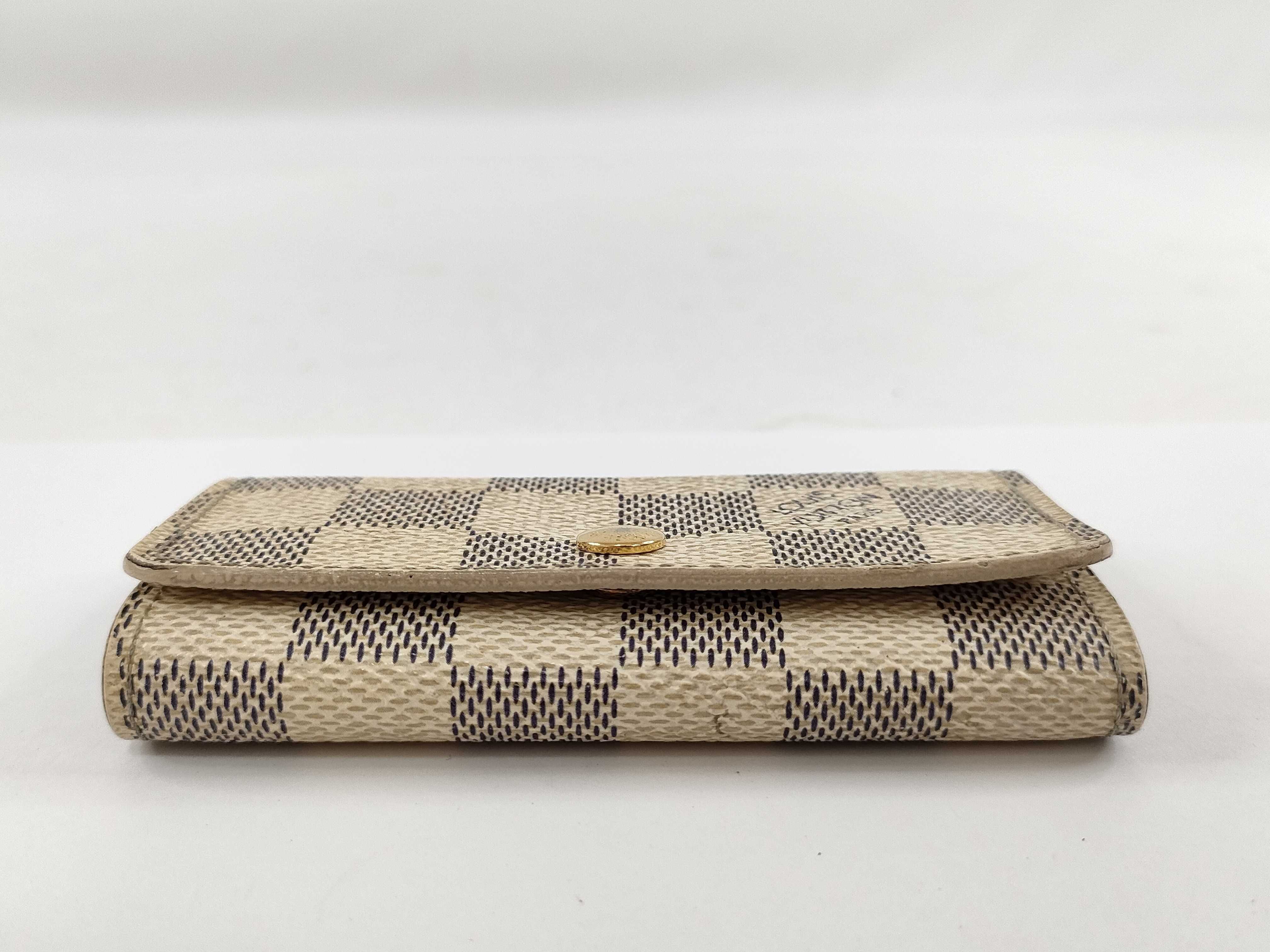 Damier Azur 4-ring Key Case — view 3