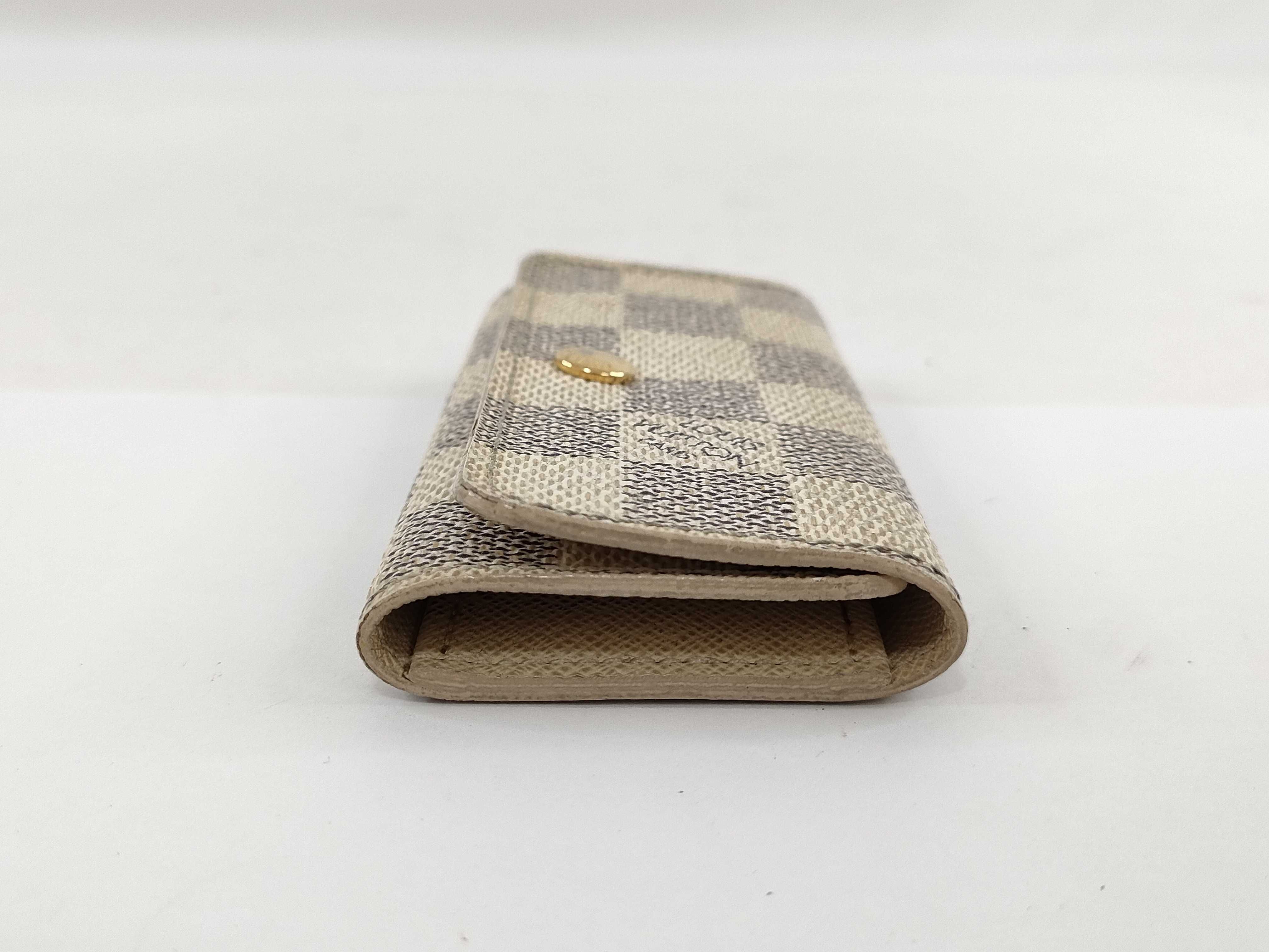 Damier Azur 4-ring Key Case — view 4