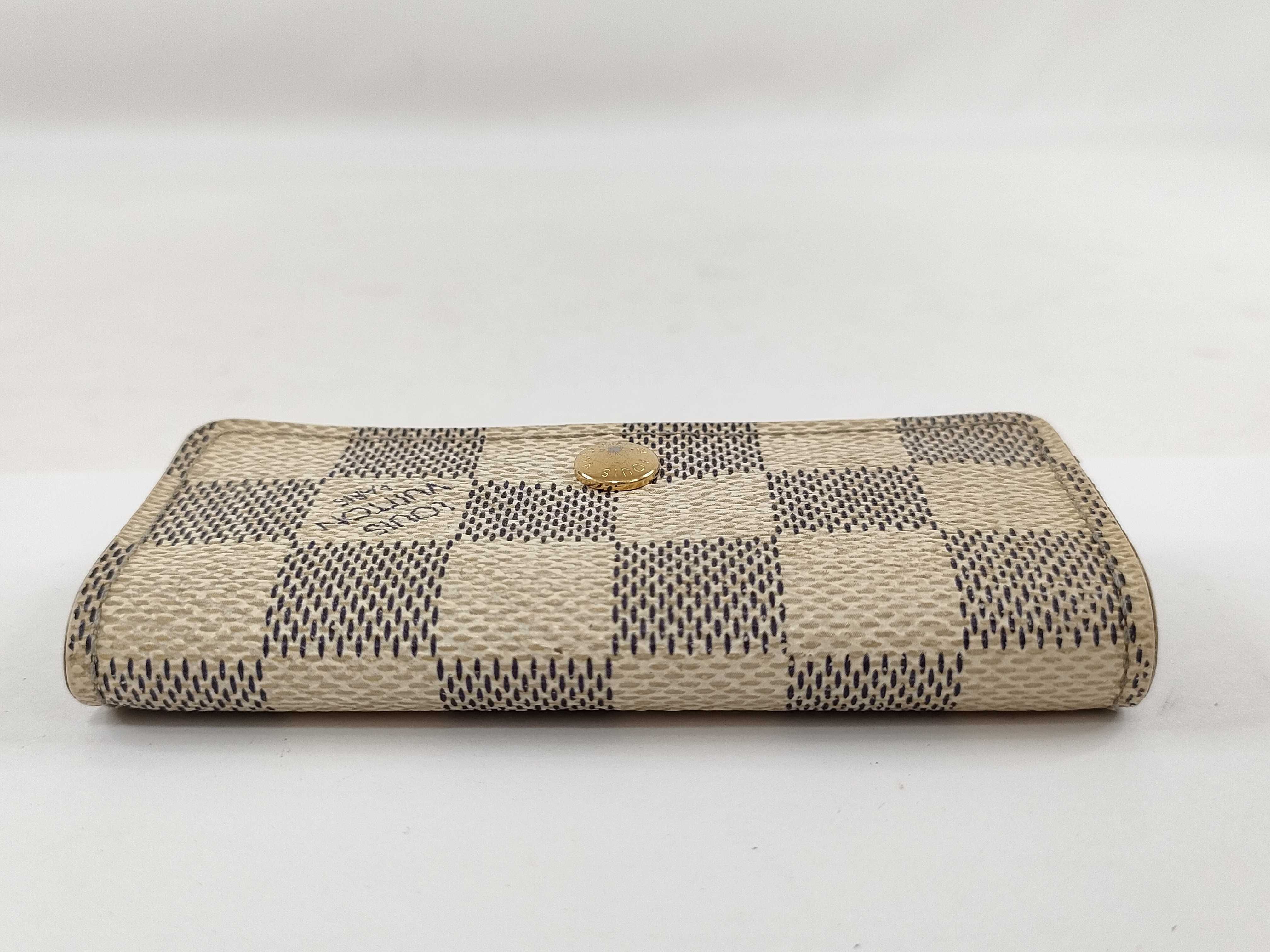 Damier Azur 4-ring Key Case — view 5