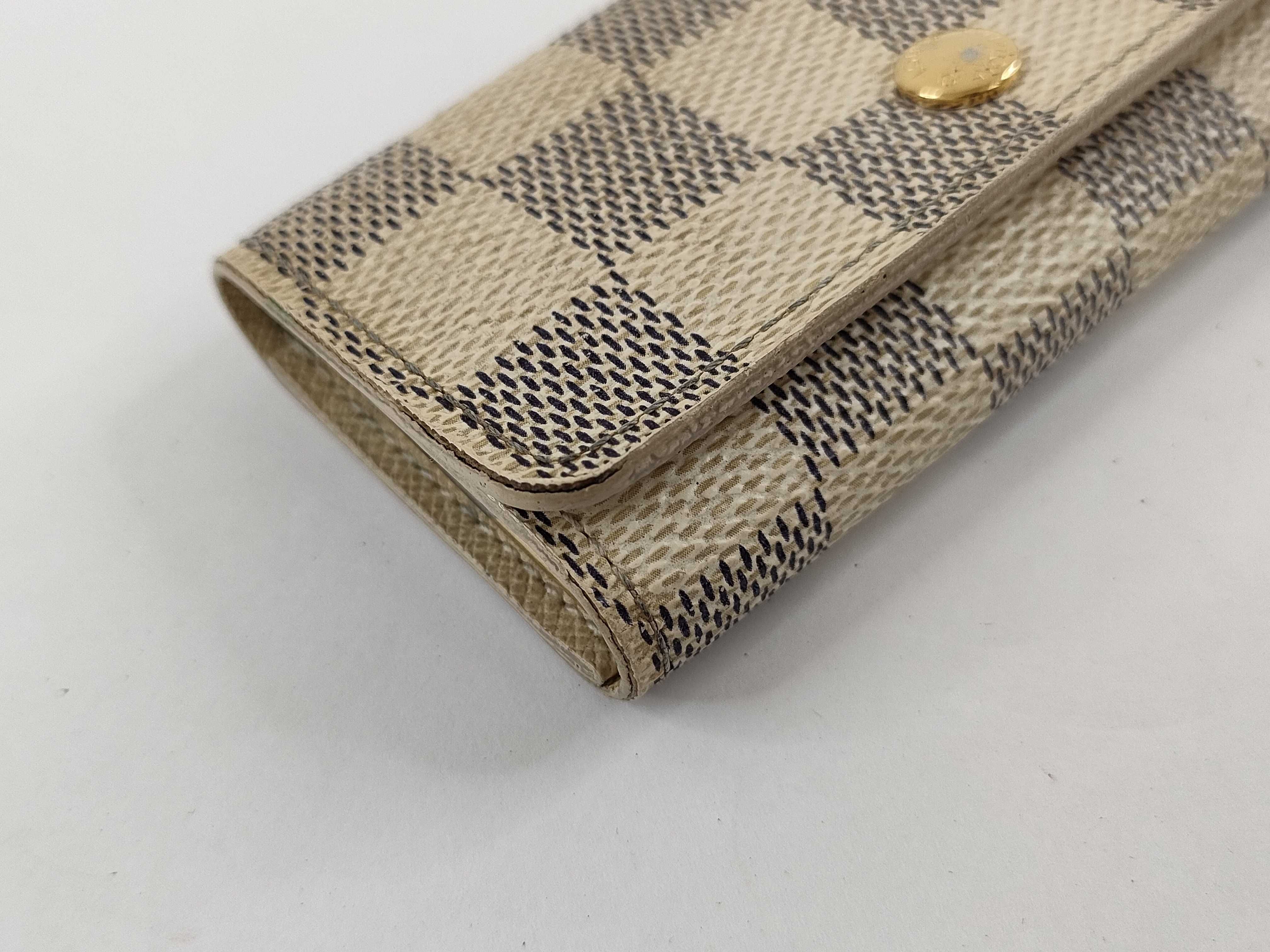Damier Azur 4-ring Key Case — view 10
