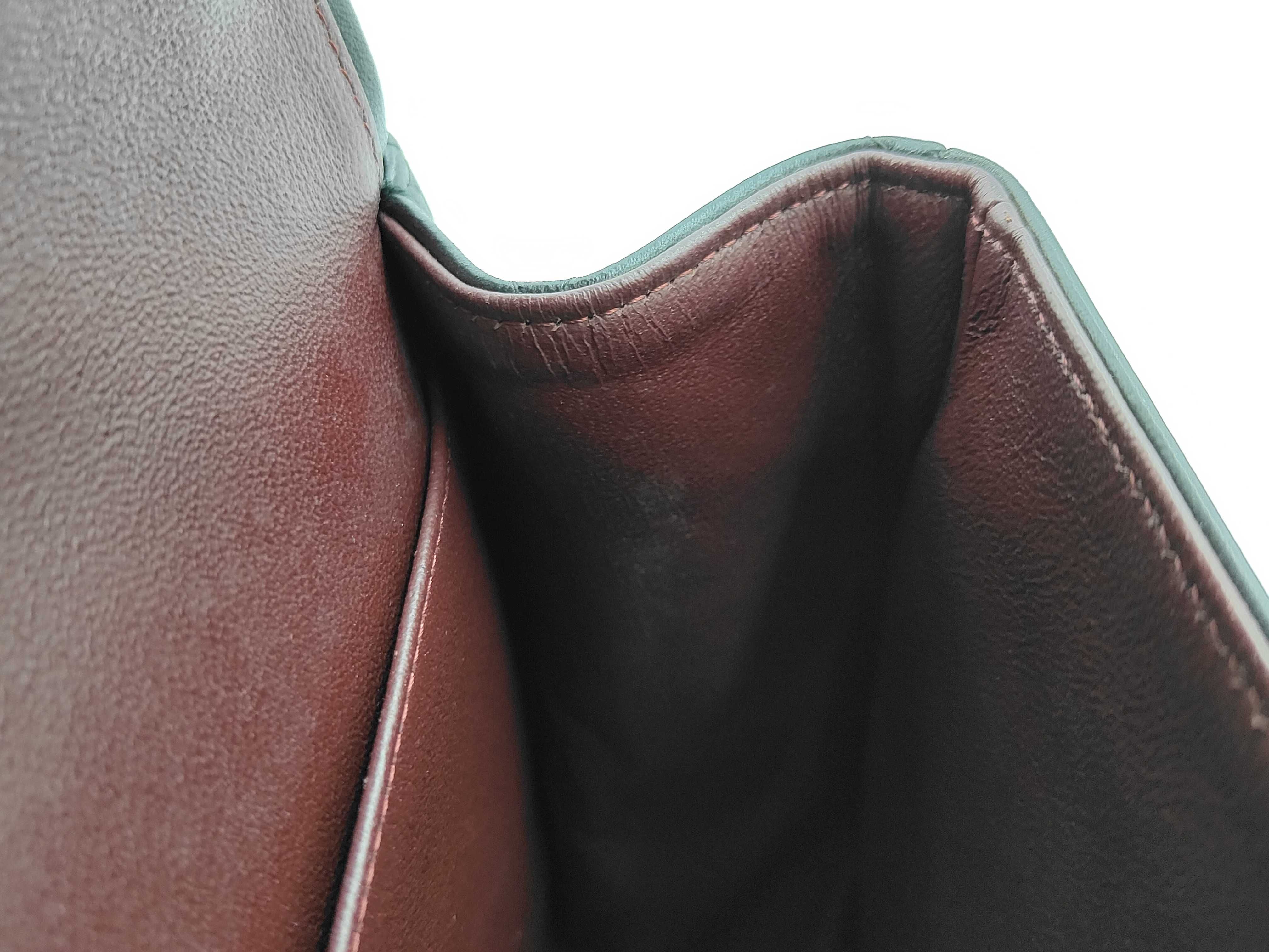 Matelassé 30 Double Flap Lambskin Black Chain Shoulder Bag — view 9