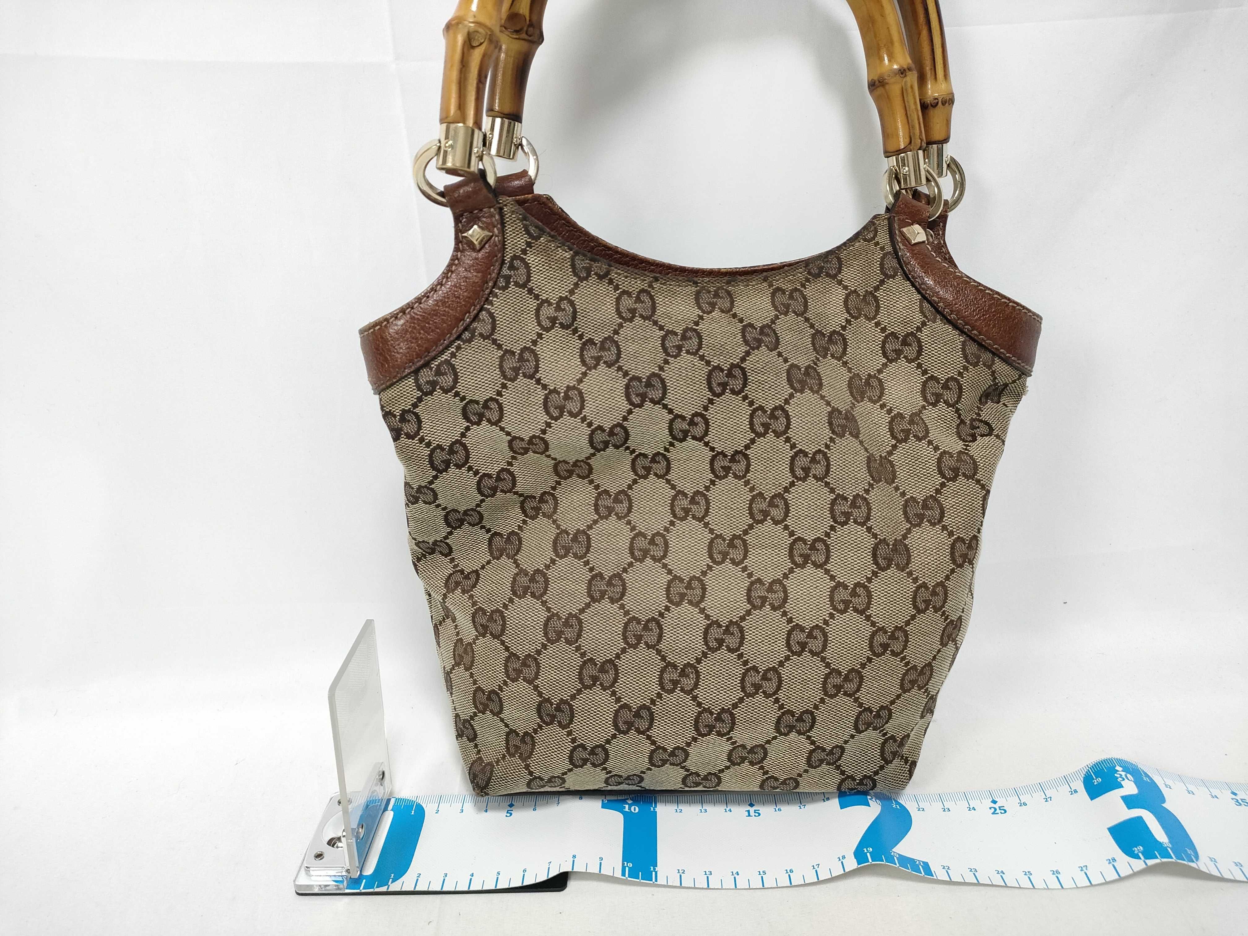 Bamboo GG Canvas Handbag — view 2