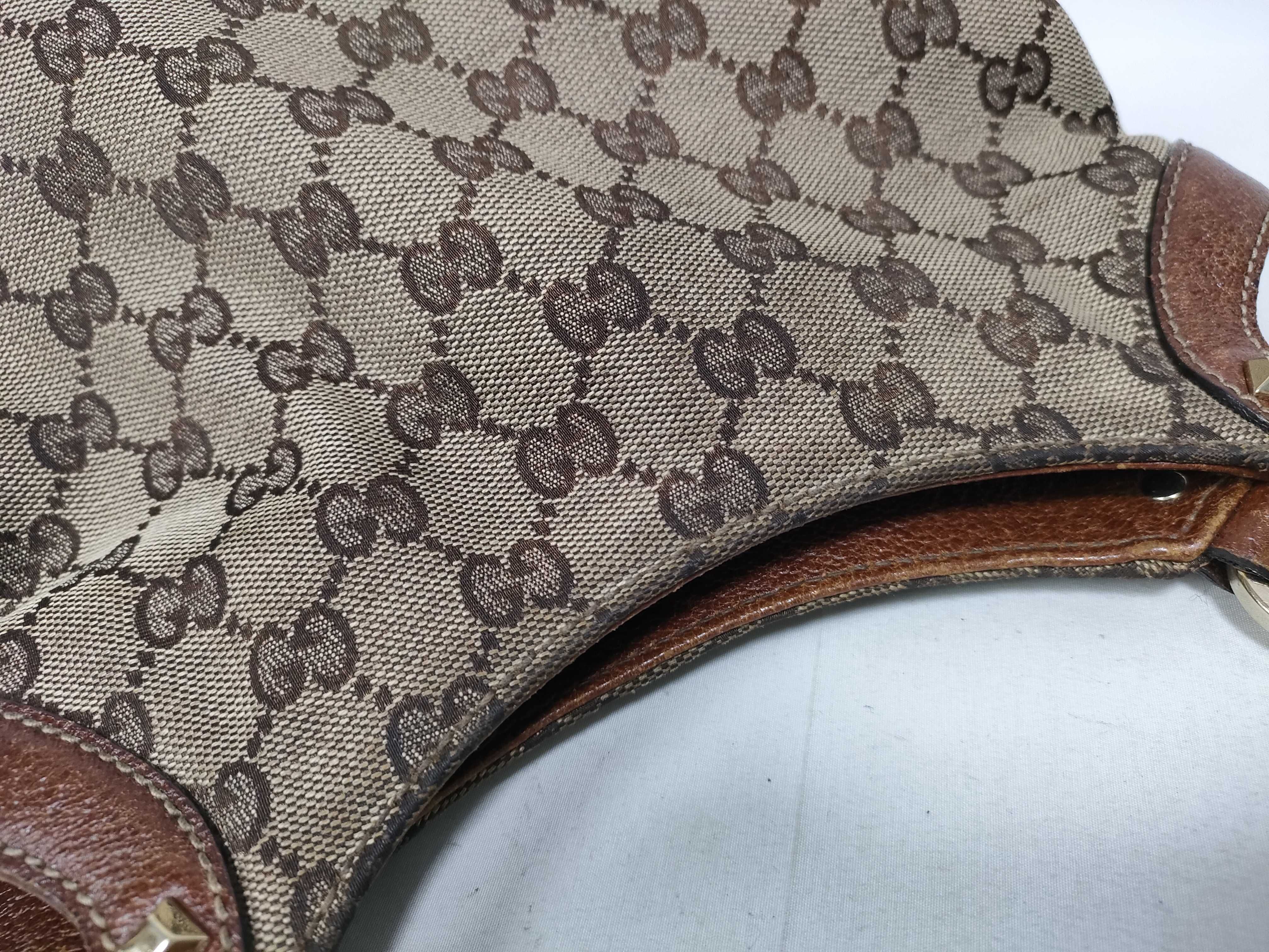 Bamboo GG Canvas Handbag — view 12