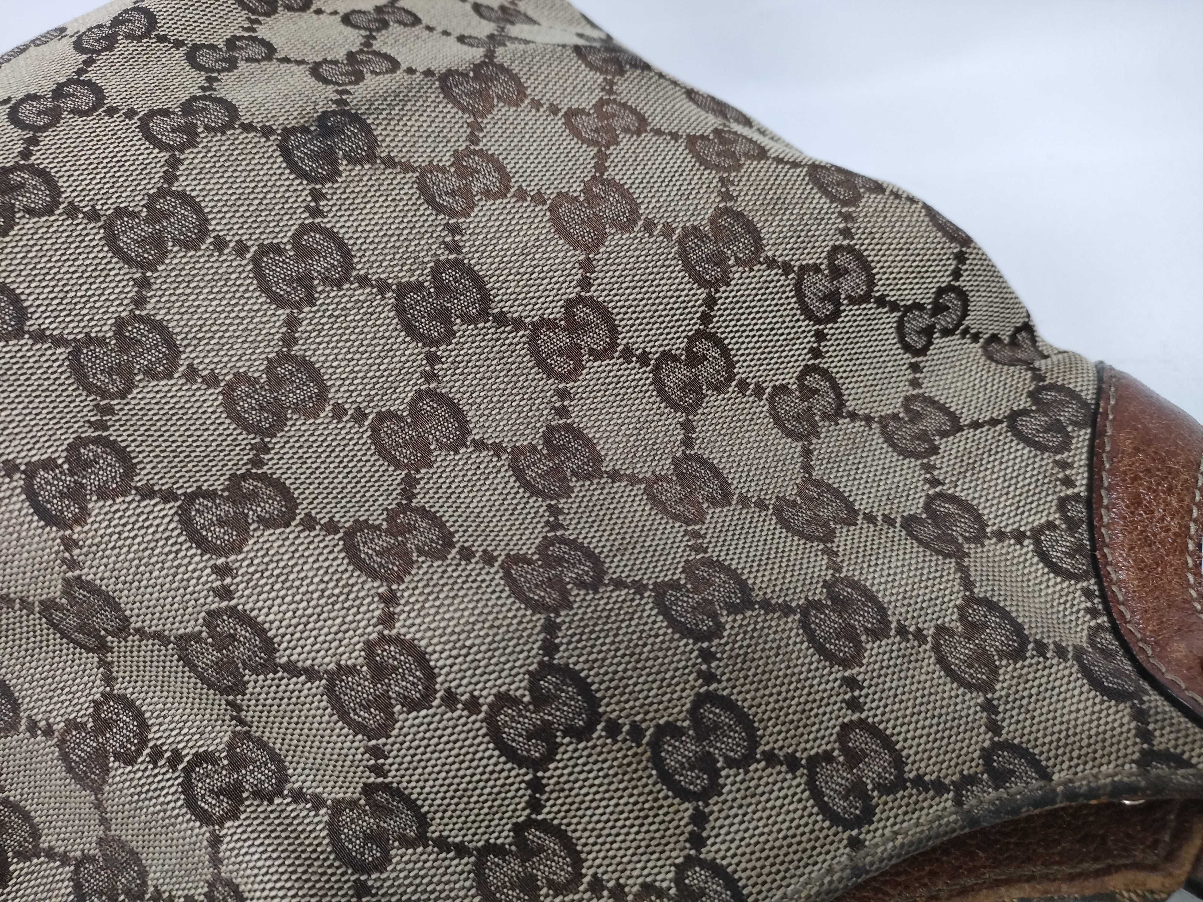 Bamboo GG Canvas Handbag — view 13