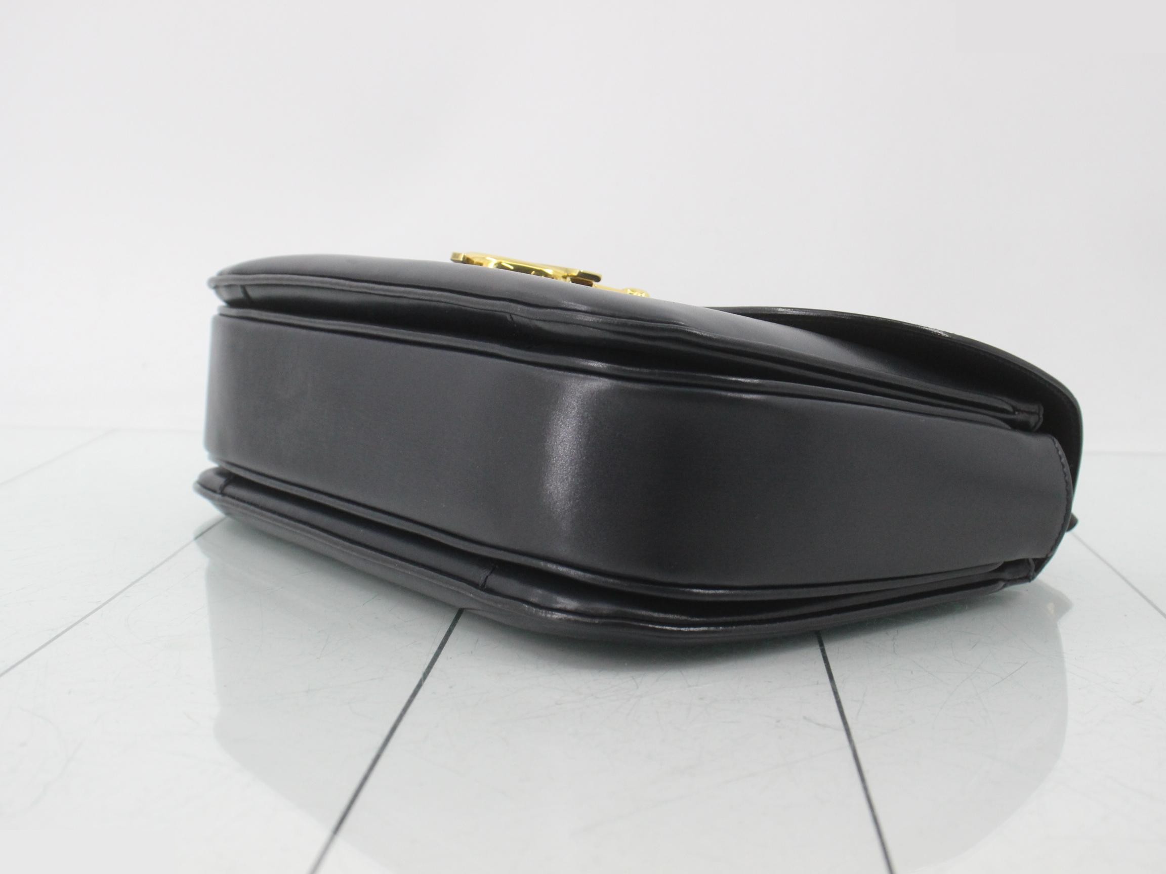 handbag/shoulder bag, horseshoe logo, leather. — view 6