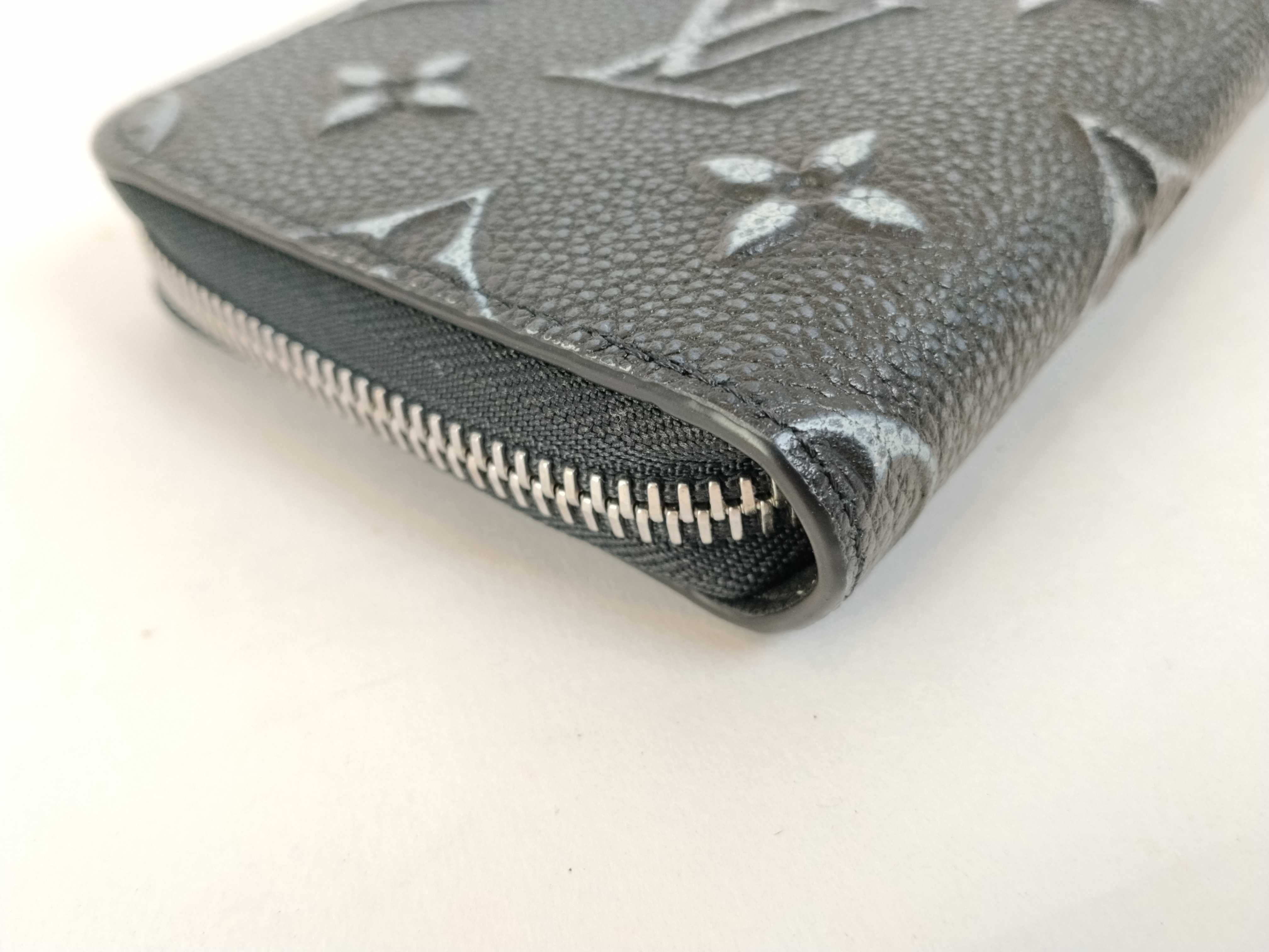 LV M81775 Monogram/Cowhide Leather Zippy Wallet Vertical — view 3