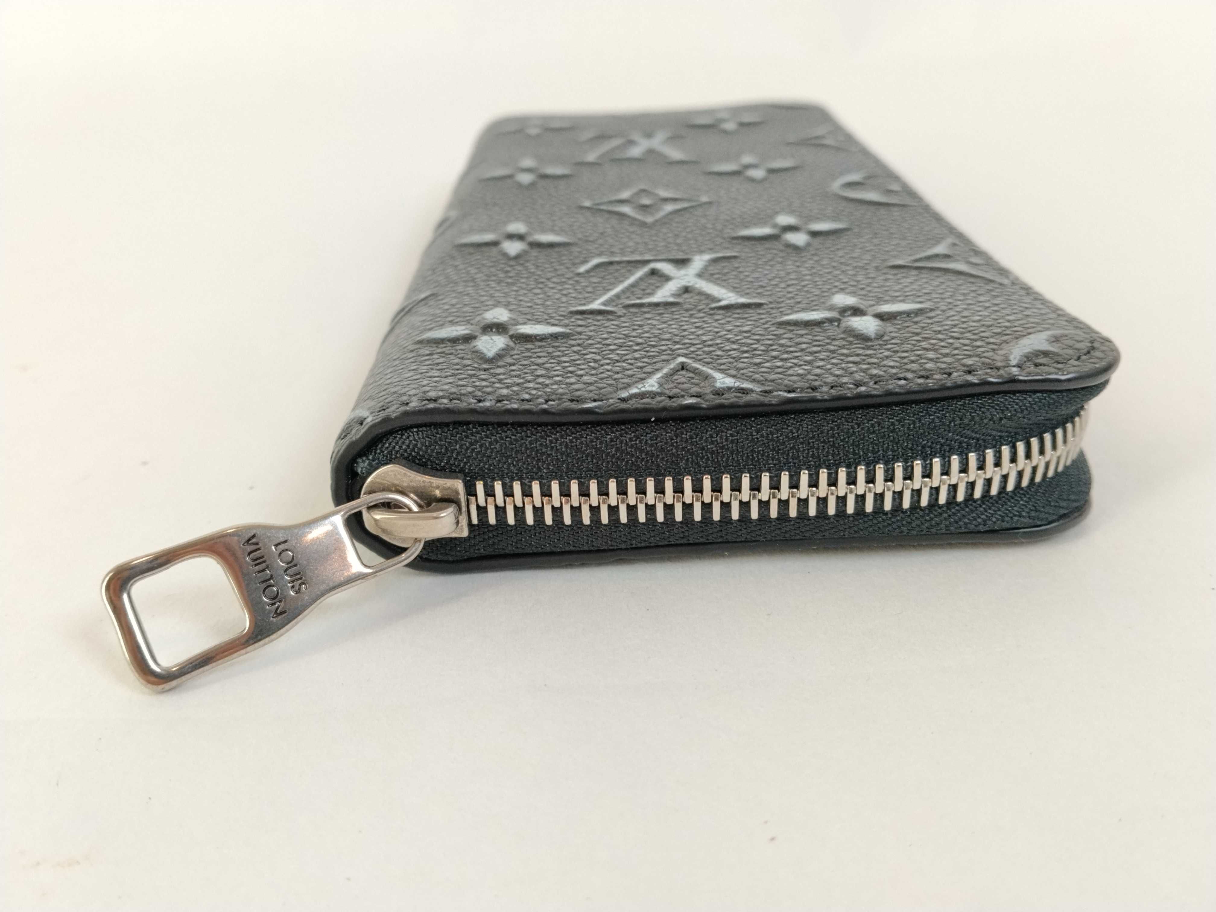 LV M81775 Monogram/Cowhide Leather Zippy Wallet Vertical — view 5
