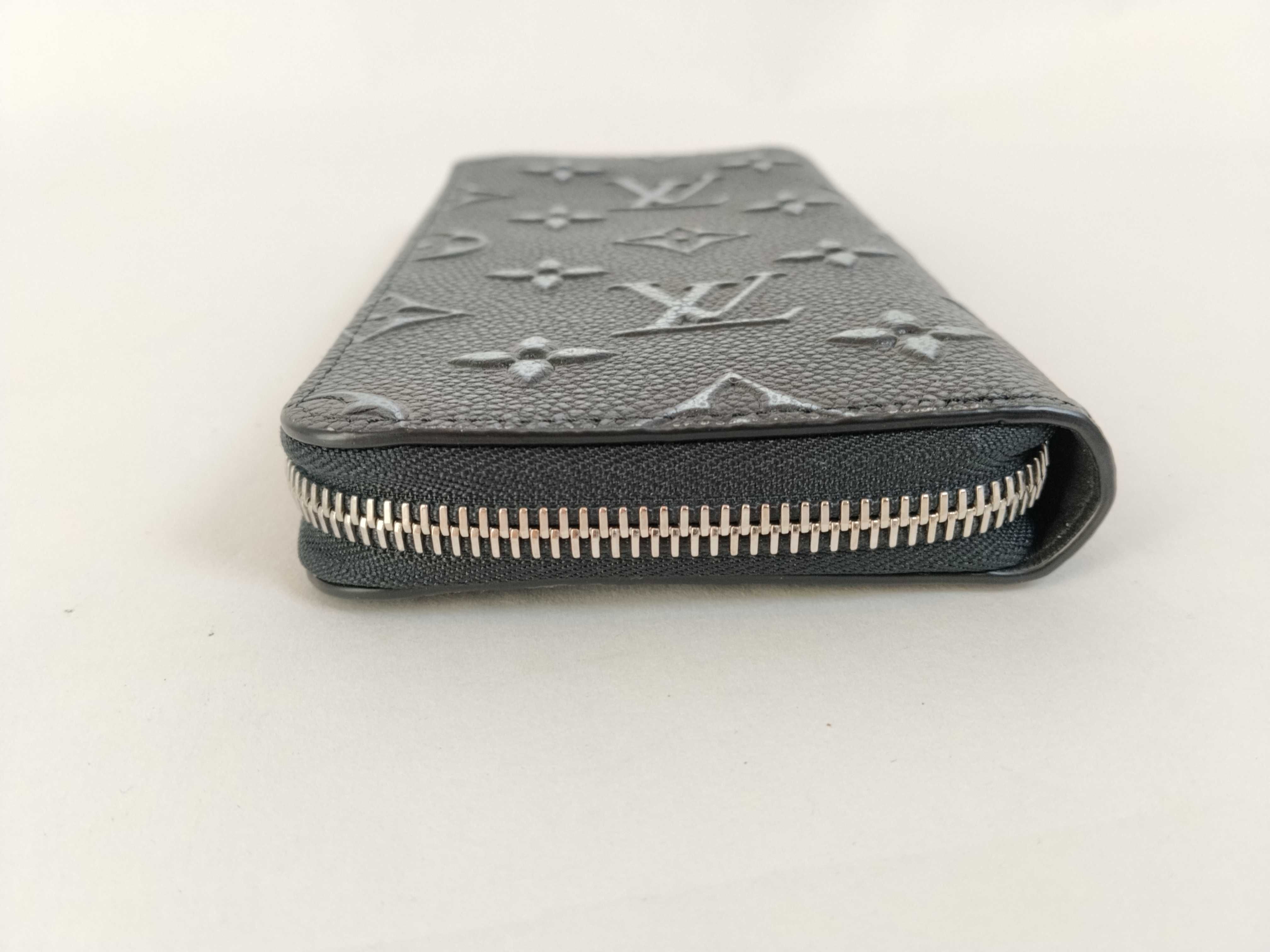 LV M81775 Monogram/Cowhide Leather Zippy Wallet Vertical — view 7