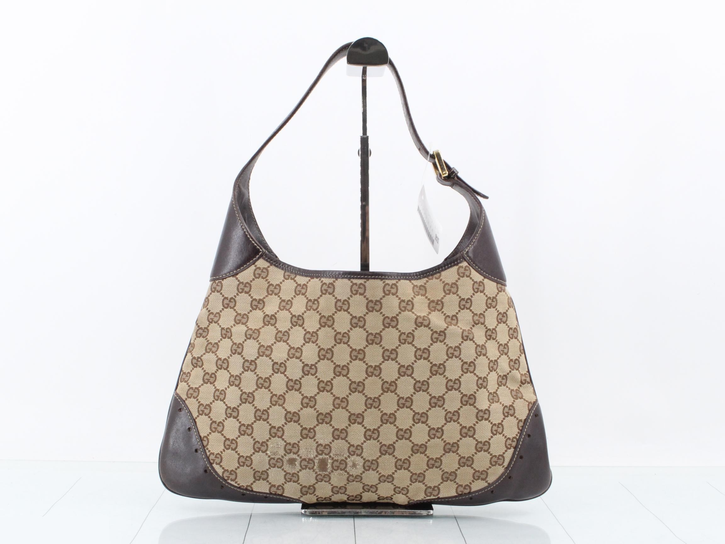 145781 Horsebit Logo Plate Shoulder Bag — view 2